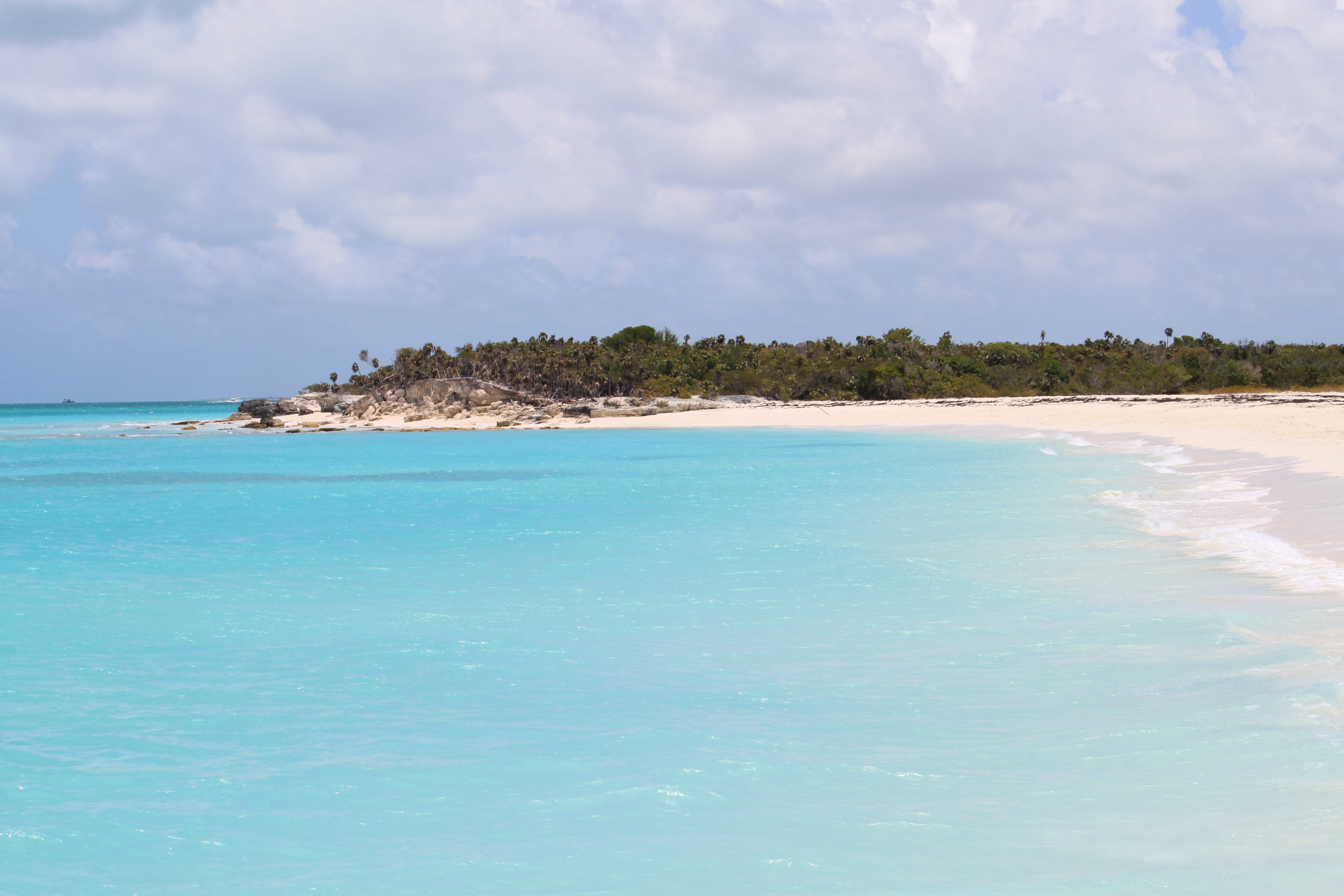 sky, cloud - sky, idyllic, travel, tranquility, vacation, water, non-urban scene, land, ocean, horizon over water, turquoise colored, scenics - nature, HD Wallpaper