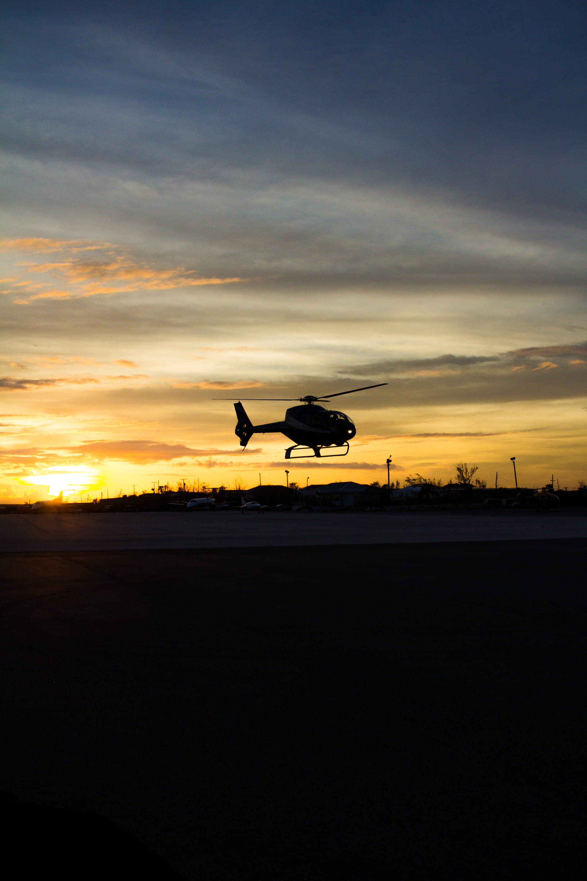 sky, wanderlust, mid-air, airport runway, travel, airplane, mode of transportation, copy space, 2K, helicopter, outdoors, no people, turks and caicos islands, Phone HD Wallpaper