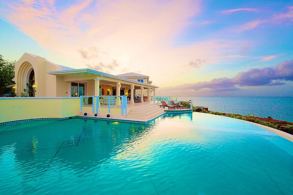 resort, 480P, sea, photography, landscape, swimming Pool, nature, architecture, Turks and Caicos, water, HD Wallpaper