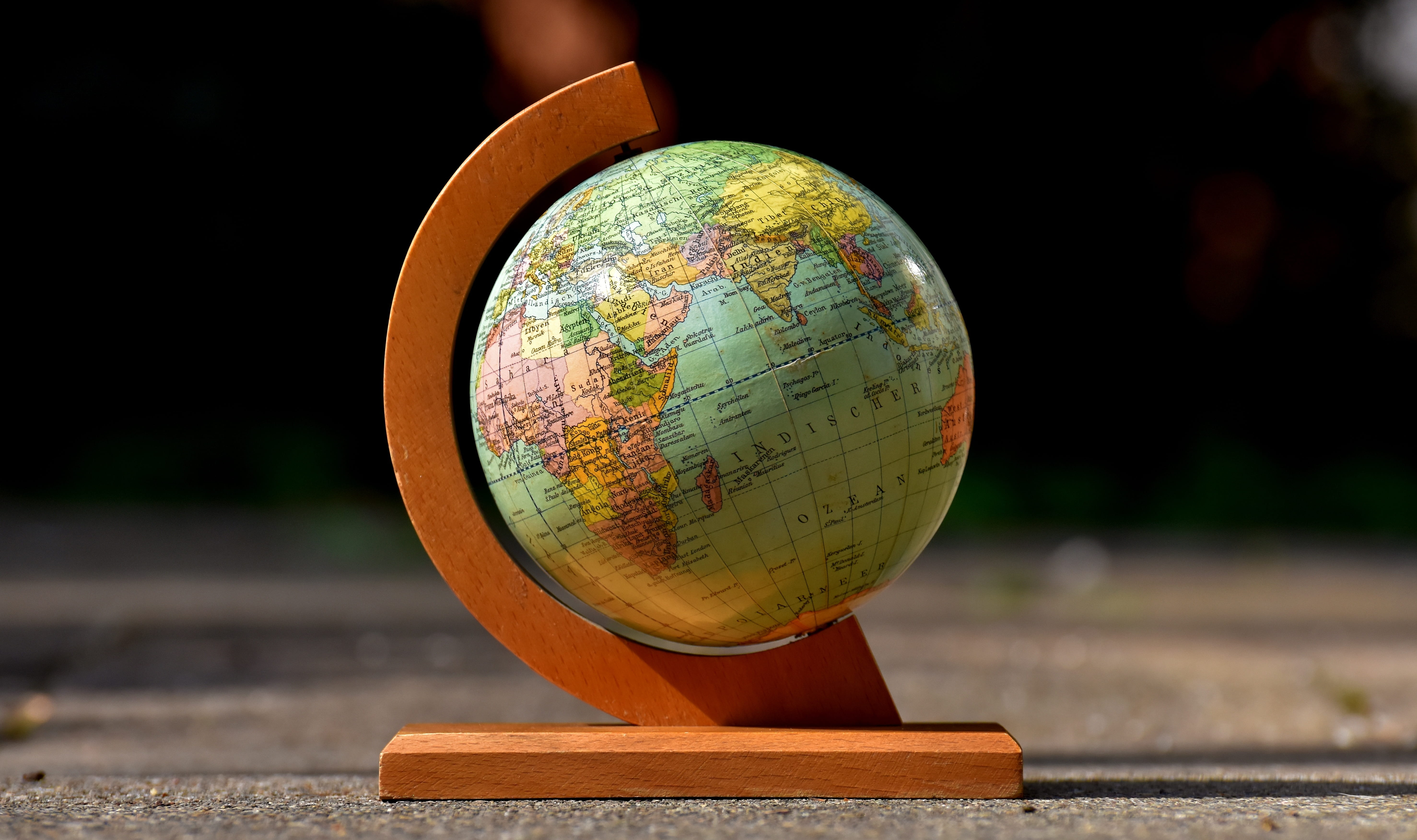 space, road, sphere, outdoors, map, topography, nature, planet earth, globe - man made object, exploration, shallow, planet - space, text, close-up, desk, HD Wallpaper