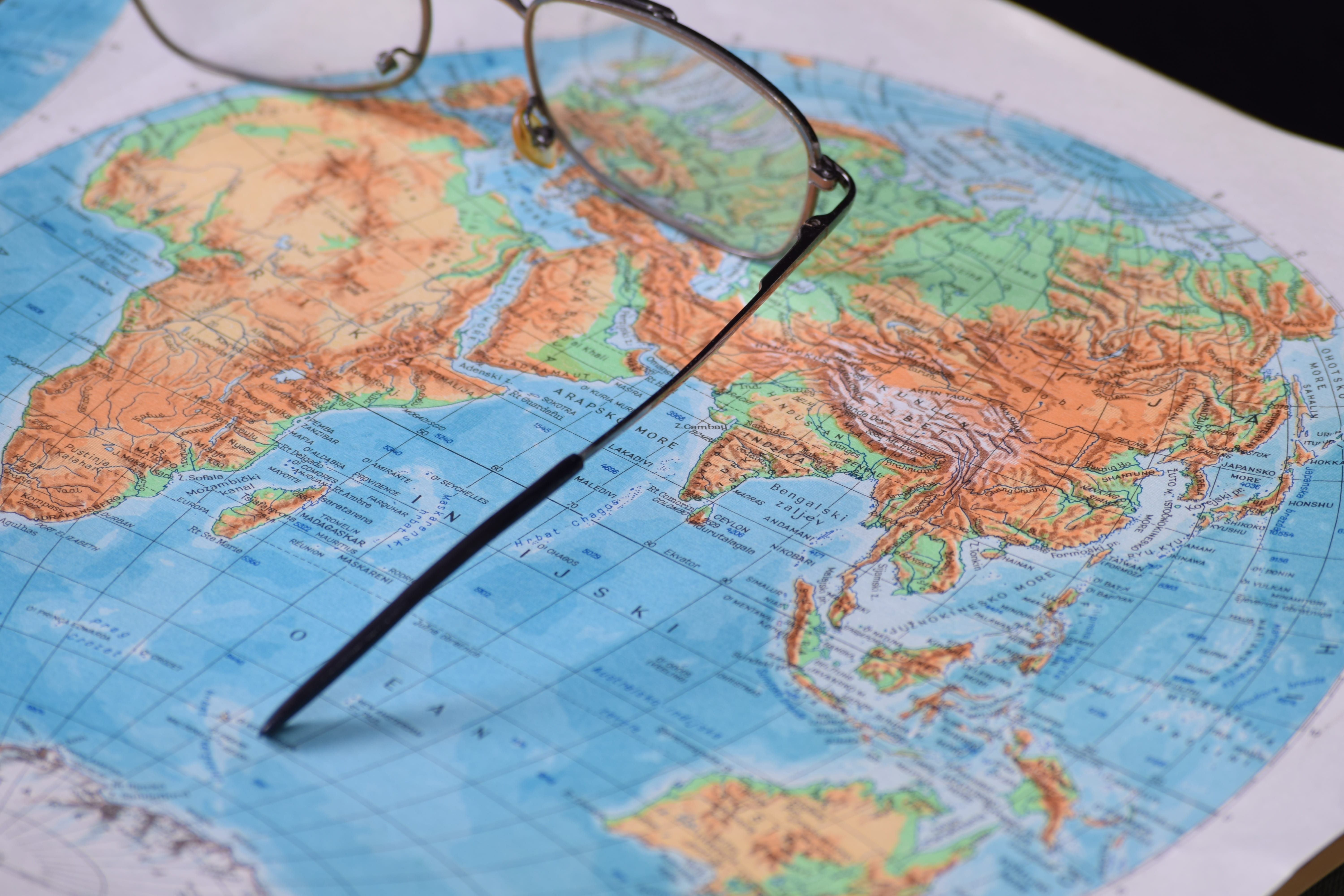 australia, direction, journey, information, globalization, holiday, close-up, no people, physical geography, travel, continents, earth, time, africa, selective focus, HD Wallpaper