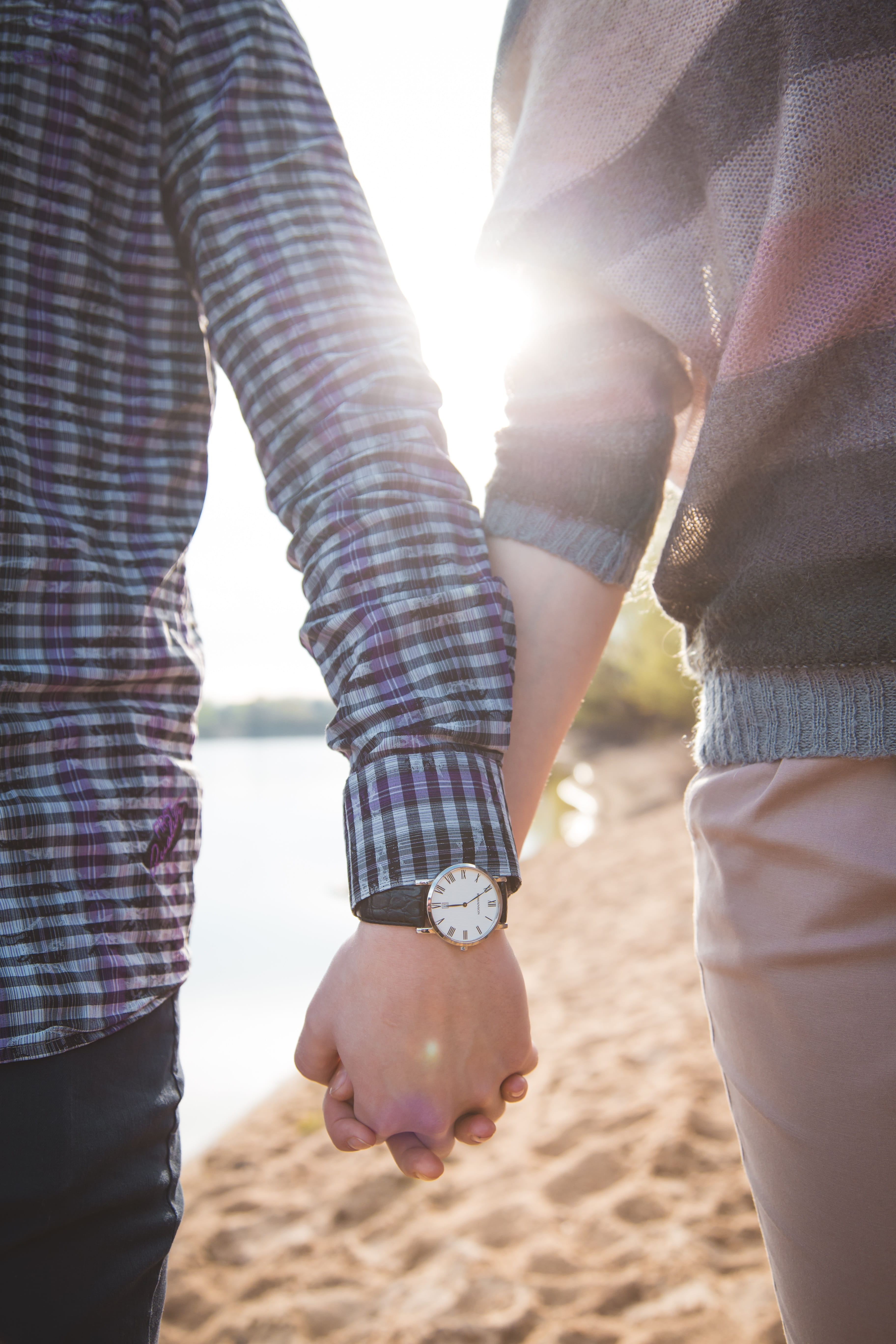positive emotion, day, two people, novel, couple - relationship, sunlight, people, 5K, couple, relationship, nature, bride, man, happiness, hand, outdoors, Phone HD Wallpaper