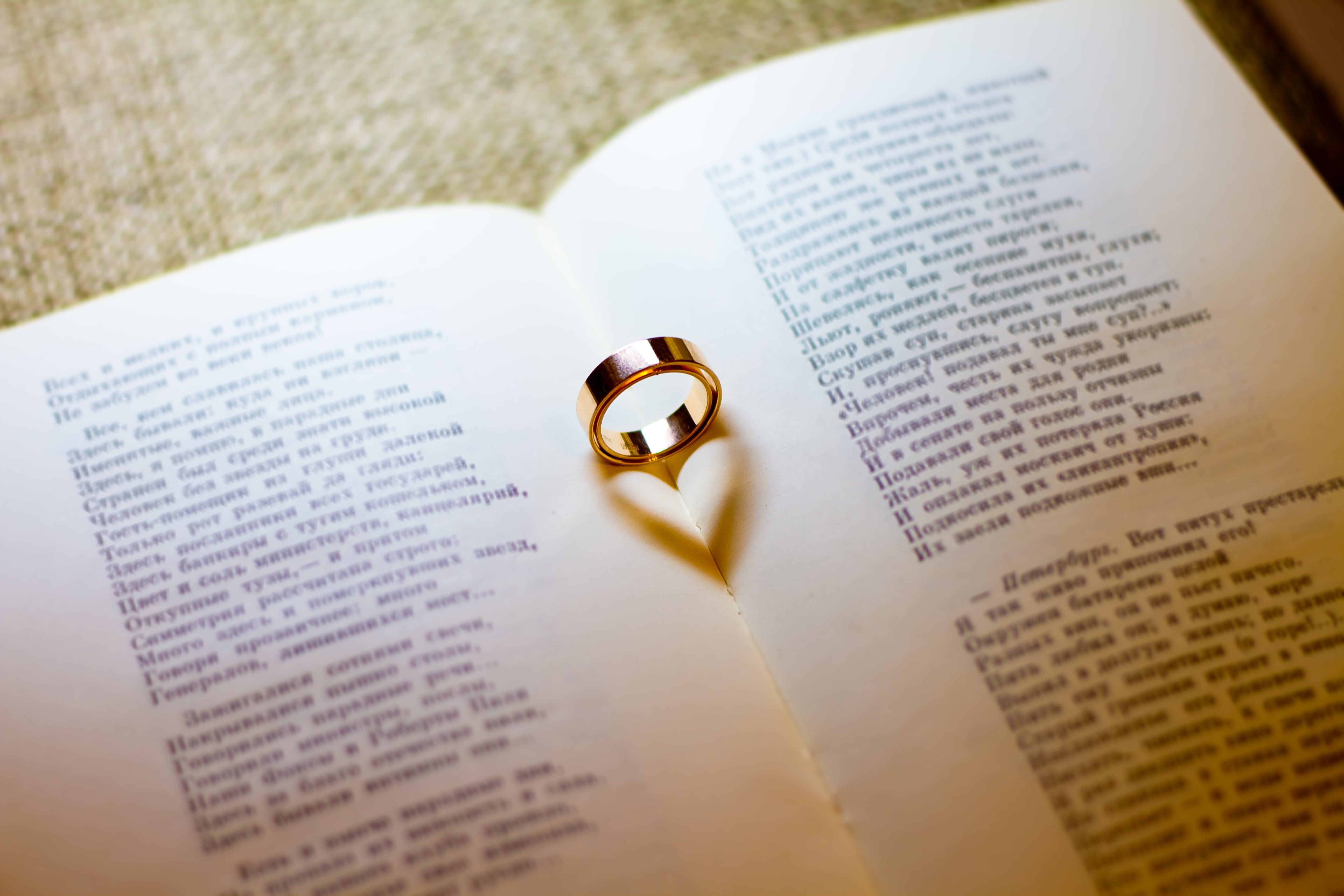 gold colored, woman, girl, wedding ring, rings, book, band, engagement ring, young, two objects, the groom, romance, beauty, two, gold, bride, heart, future, HD Wallpaper