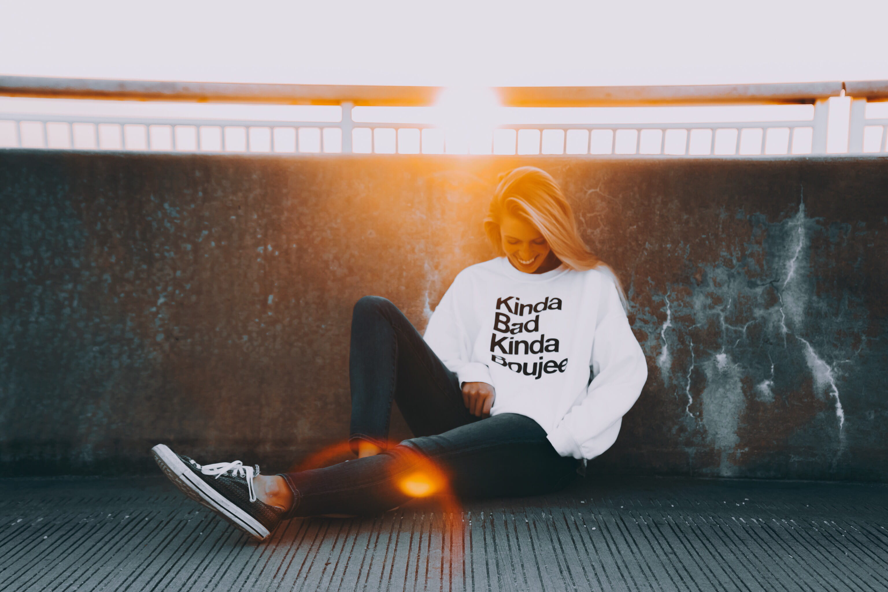 women, text, lifestyles, sits, relaxation, wall - building feature, sunset, long hair, sitting, real people, casual clothing, hair, communication, one person, HD Wallpaper