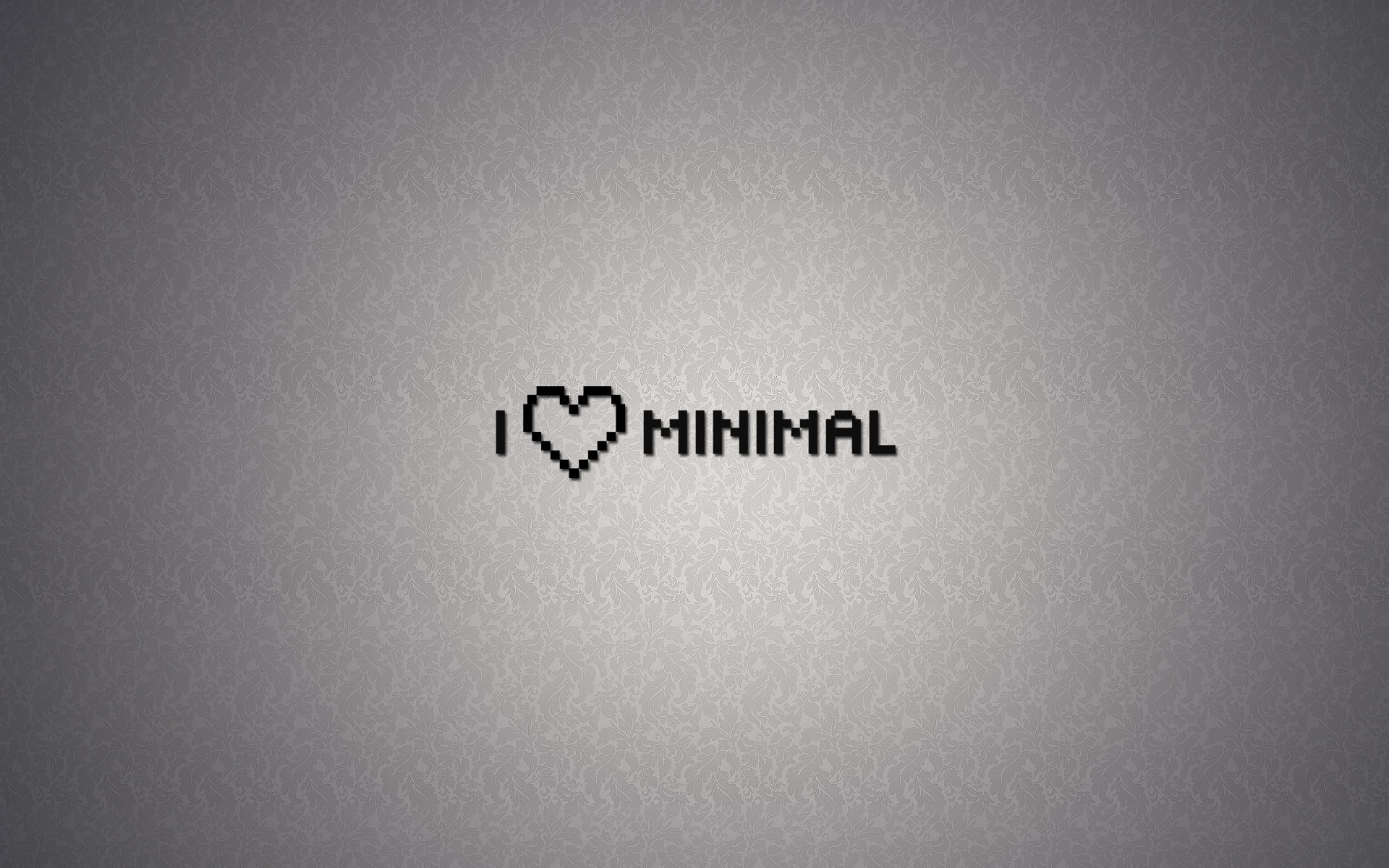 art, 1080P, minimalistic, Love, hd, slogan, HD Wallpaper