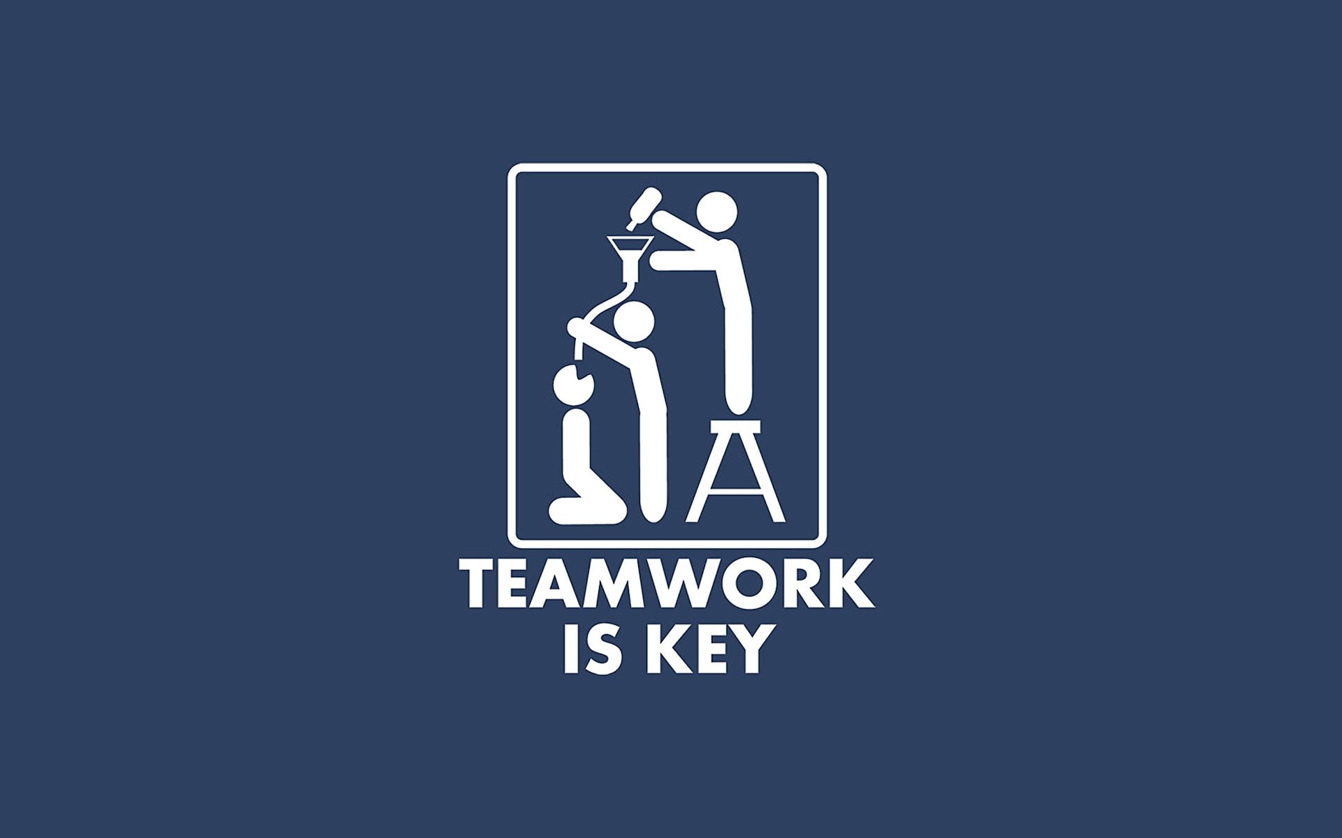 beers, slogan, 1080P, minimalistic, teamwork, HD Wallpaper