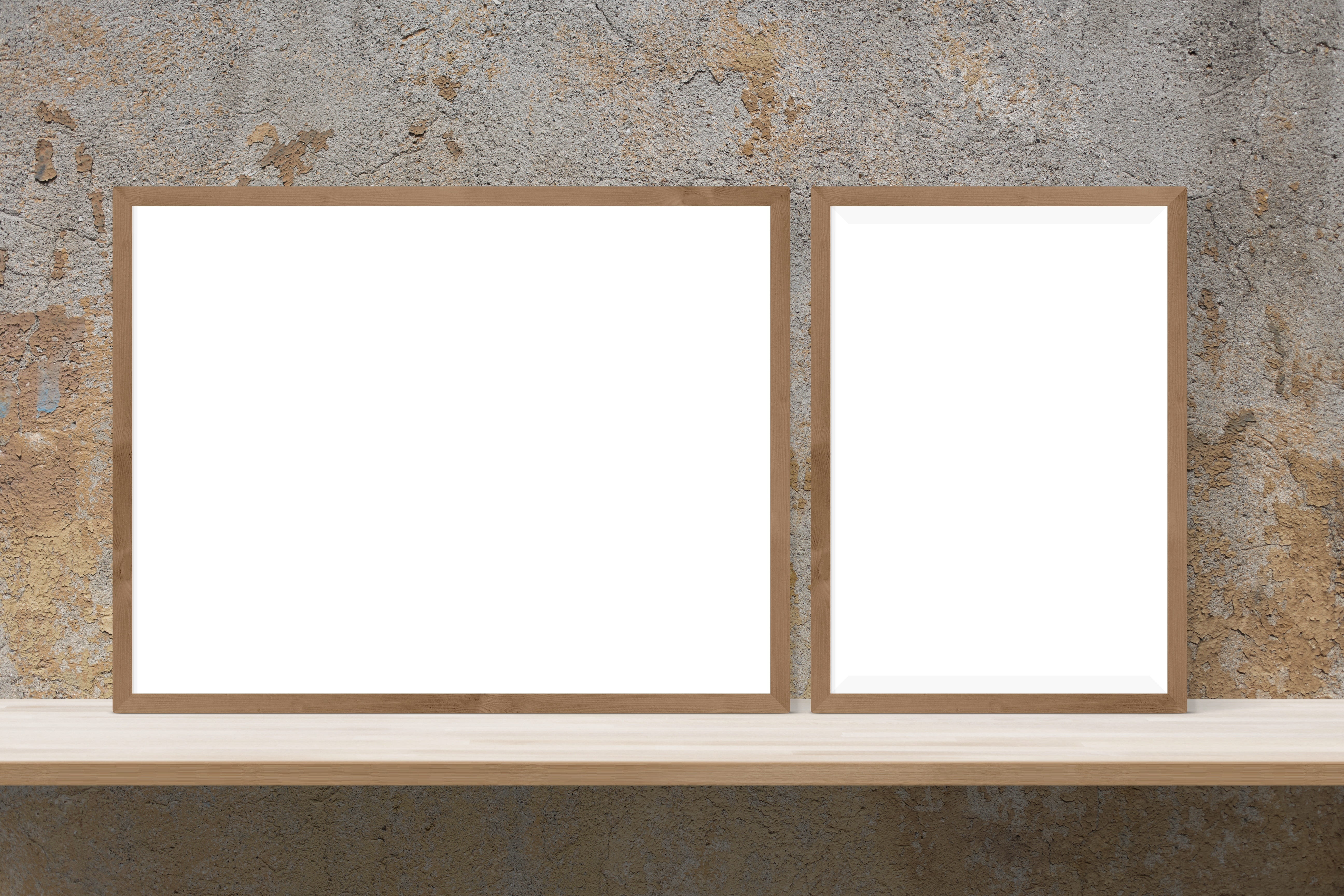 mock, dry, mockup, two, wall, pattern, architecture, erase, copy space, poster, ornate, paintings, indoors, interior, art museum, art and craft, blank, HD Wallpaper