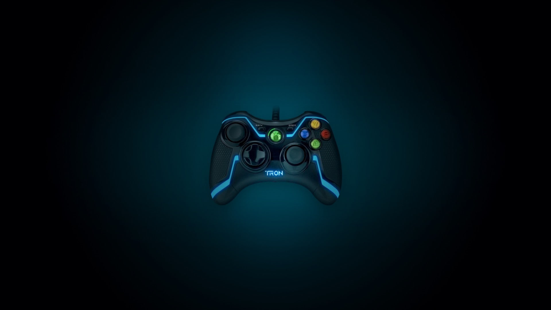 Tron, 1080P, Xbox, video games, controllers, HD Wallpaper