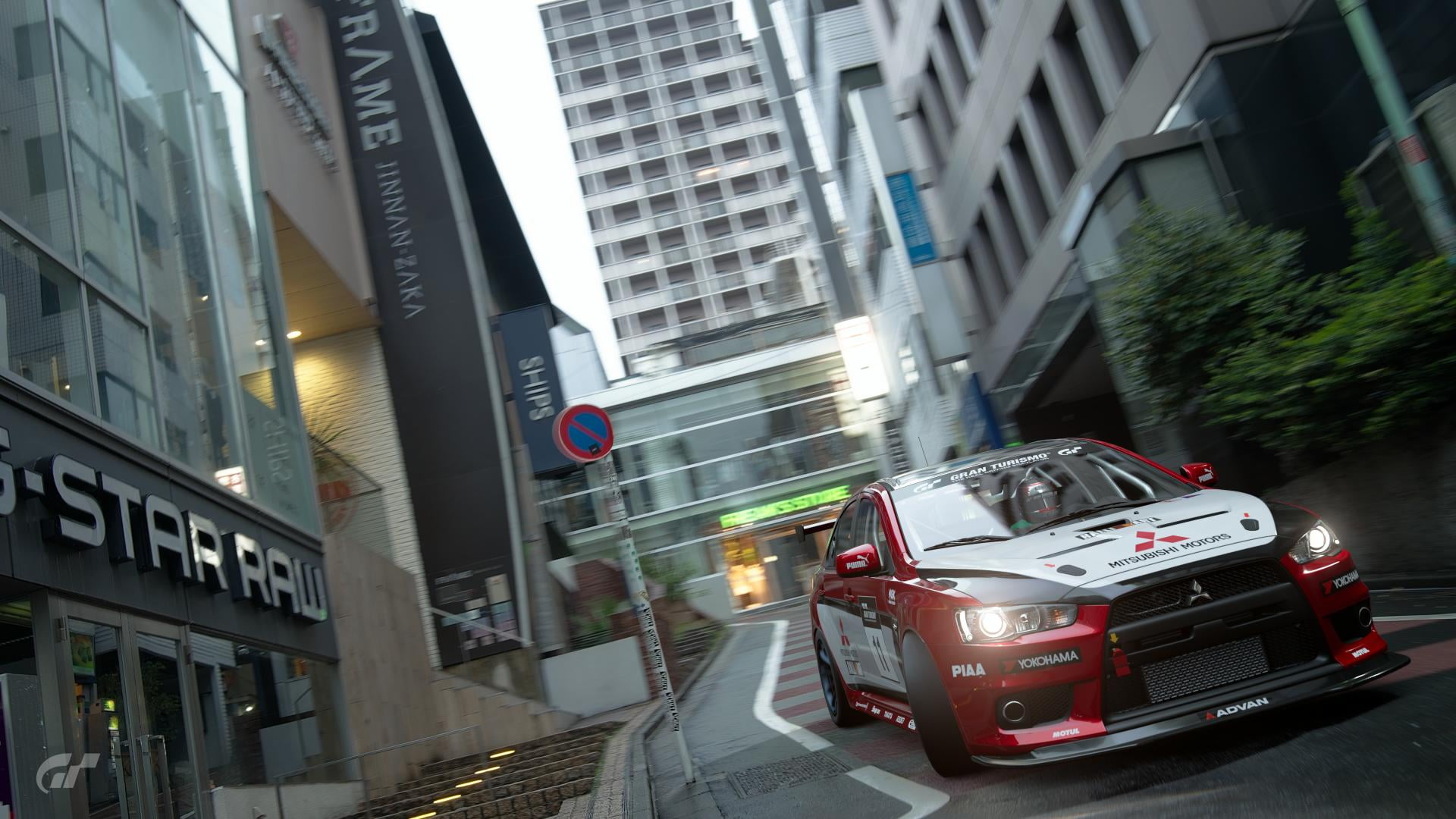 communication, on the move, land vehicle, motor vehicle, built structure, bus, transportation, road, Gran Turismo Sport, mode of transportation, no people, HD Wallpaper