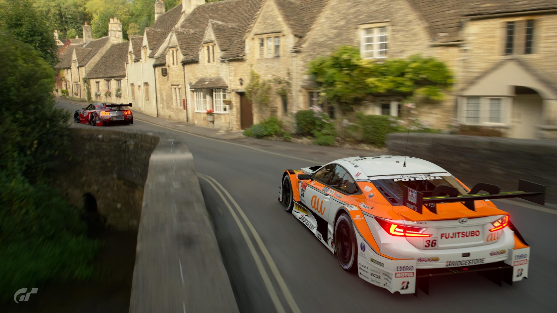 city, 1080P, Gran Turismo, mode of transportation, street, day, city life, car, built structure, Gran Turismo Sport, nature, residential district, outdoors, HD Wallpaper