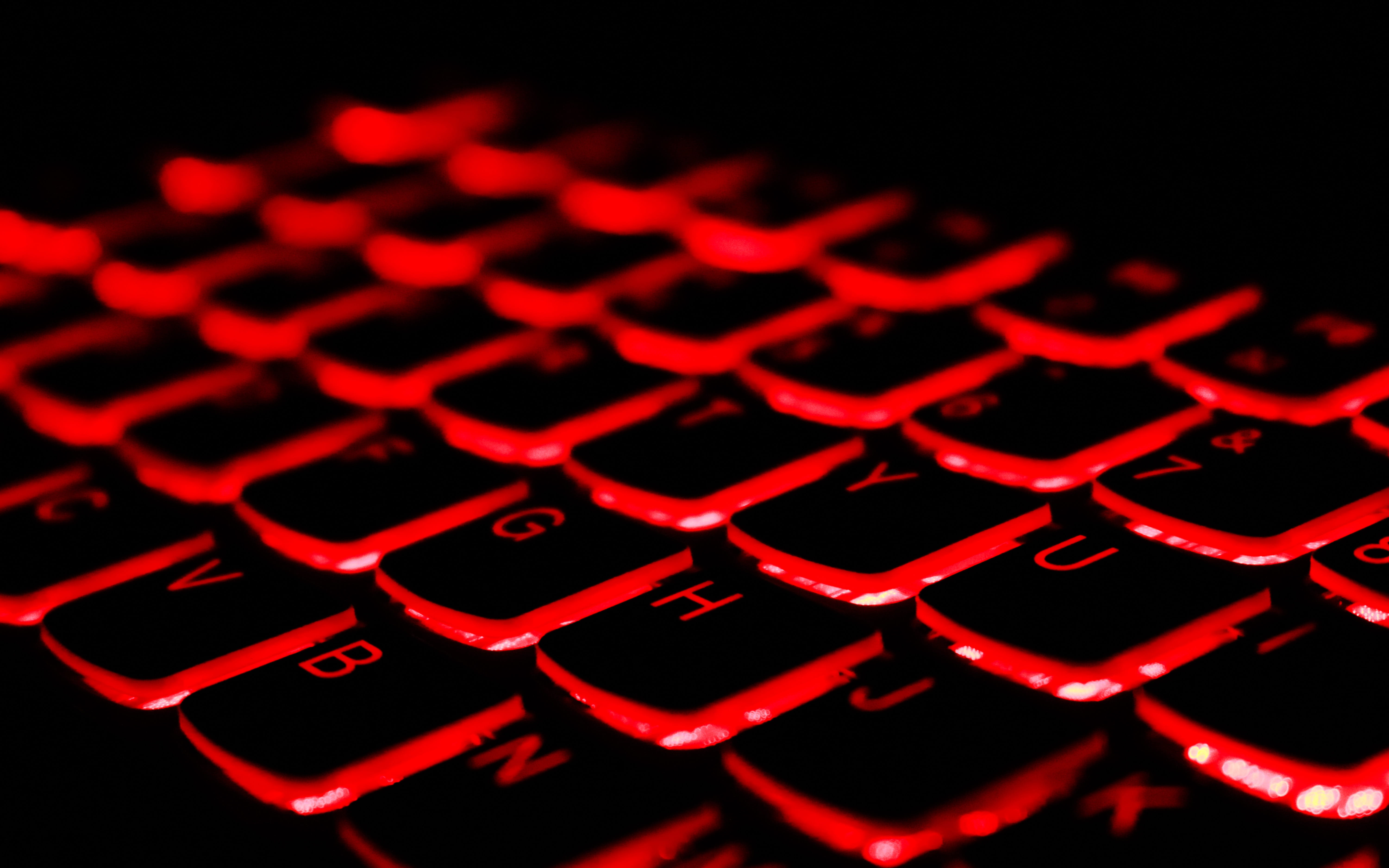 keyboard, connection, black, computer key, close-up, technology, business, computer equipment, wireless technology, desktop pc, laptop, night, communication, HD Wallpaper