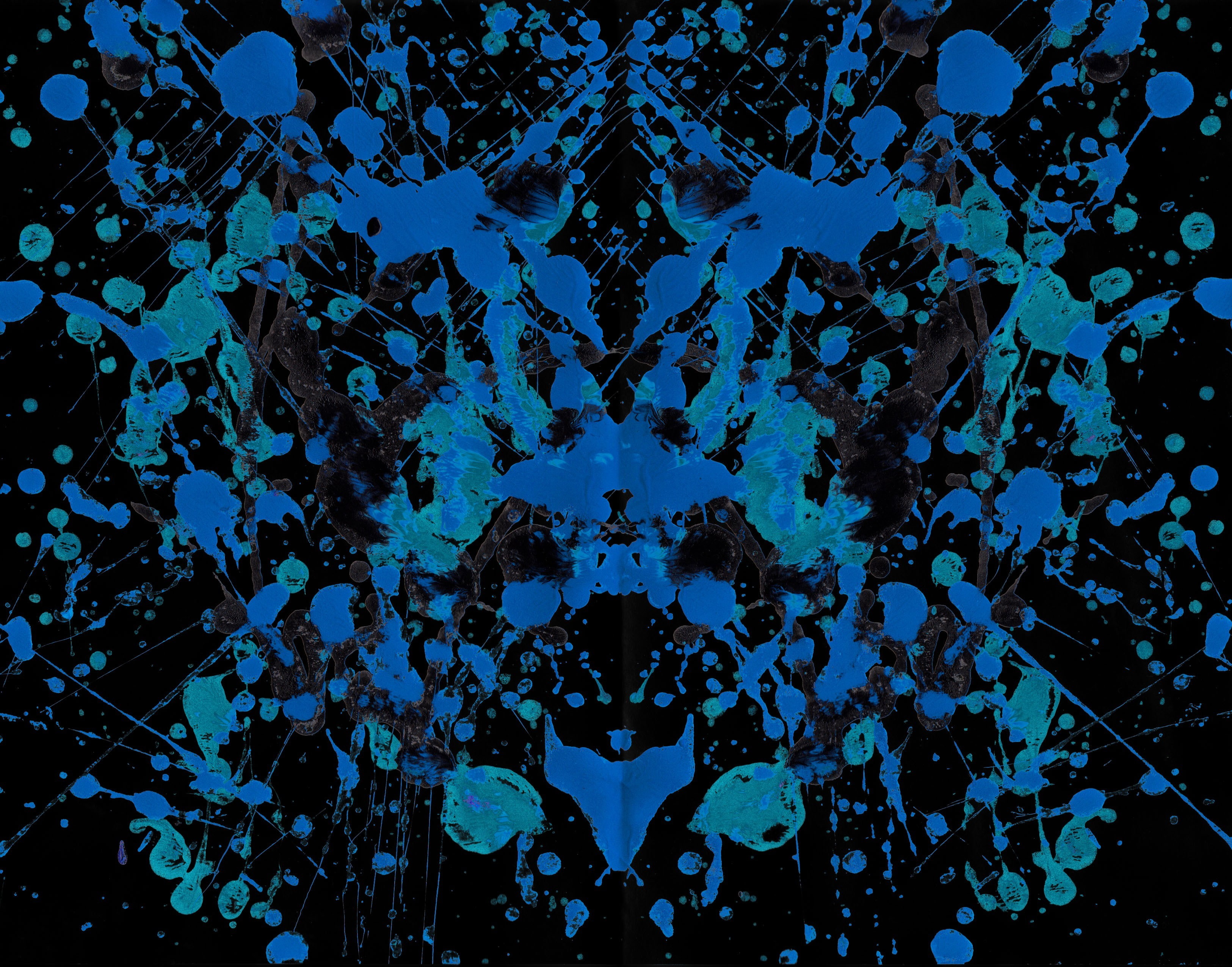 beauty in nature, abstract, snow, textured, Rorschach test, crystal, design, full frame, blue, winter, creativity, pattern, nature, indoors, 2K, backgrounds, HD Wallpaper