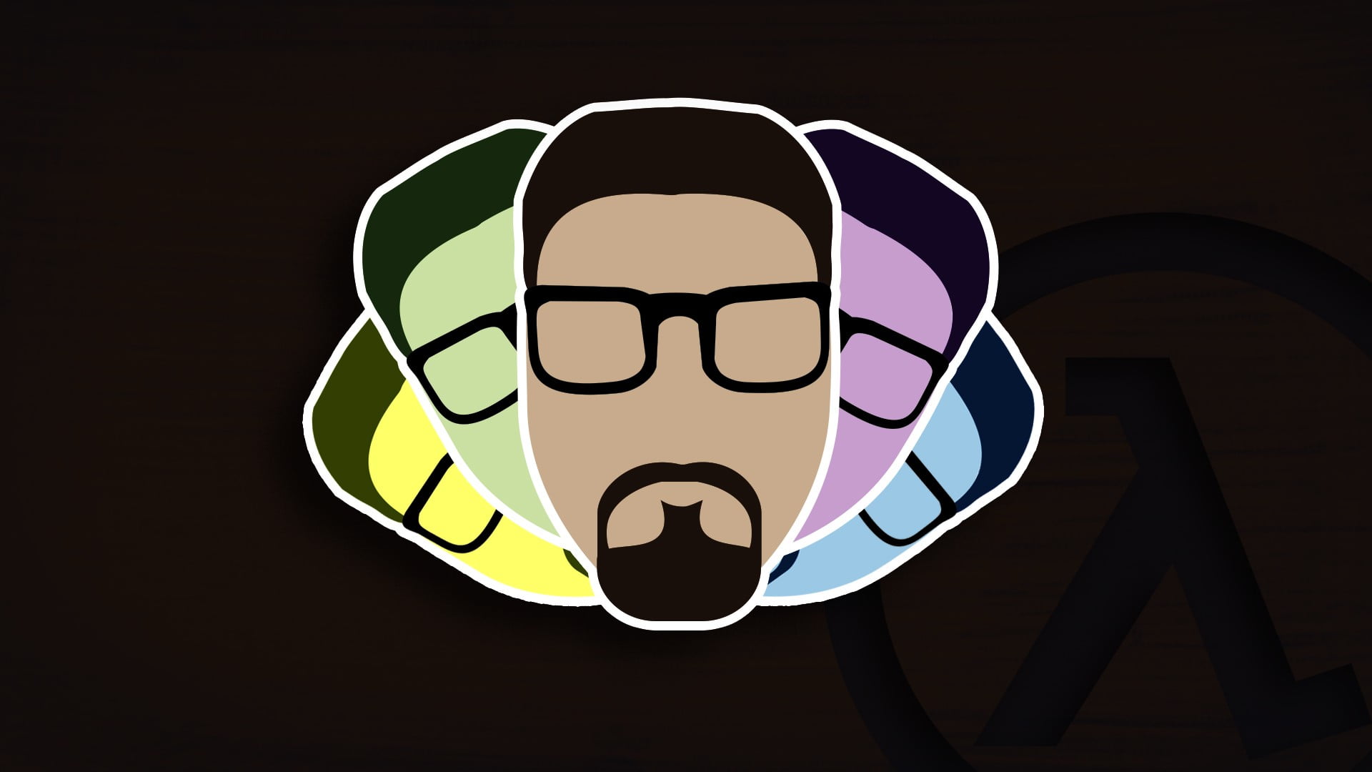1080P, front view, healthcare and medicine, communication, design, shape, lighting equipment, Gordon Freeman, close-up, illuminated, geometric shape, indoors, HD Wallpaper