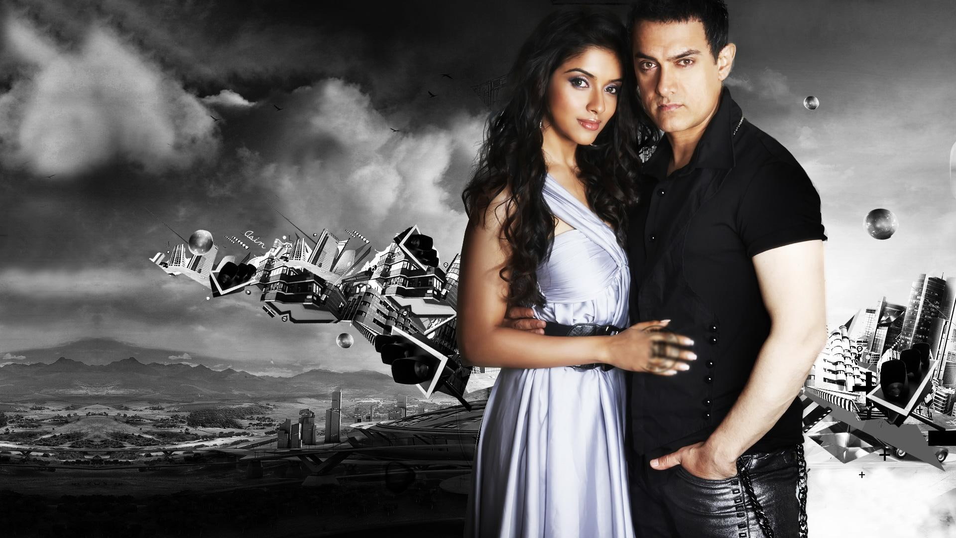 aamir khan, aamir, celebrity, celebrities, hot, boys, asin, khan, bollywood, 1080P, HD Wallpaper