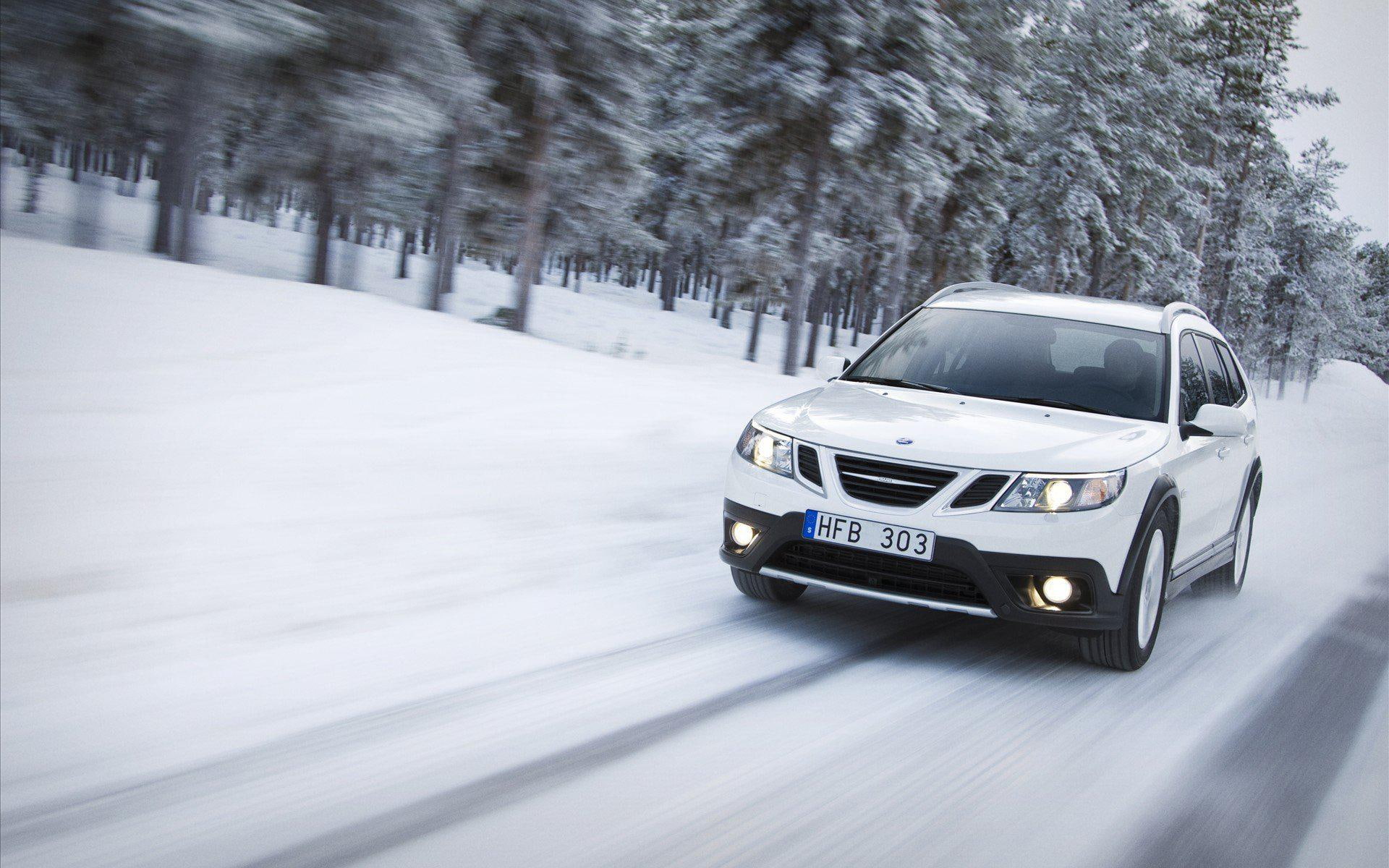 cars, 1920x1200, saab 9-3, suv, white, 1080P, saab, HD Wallpaper