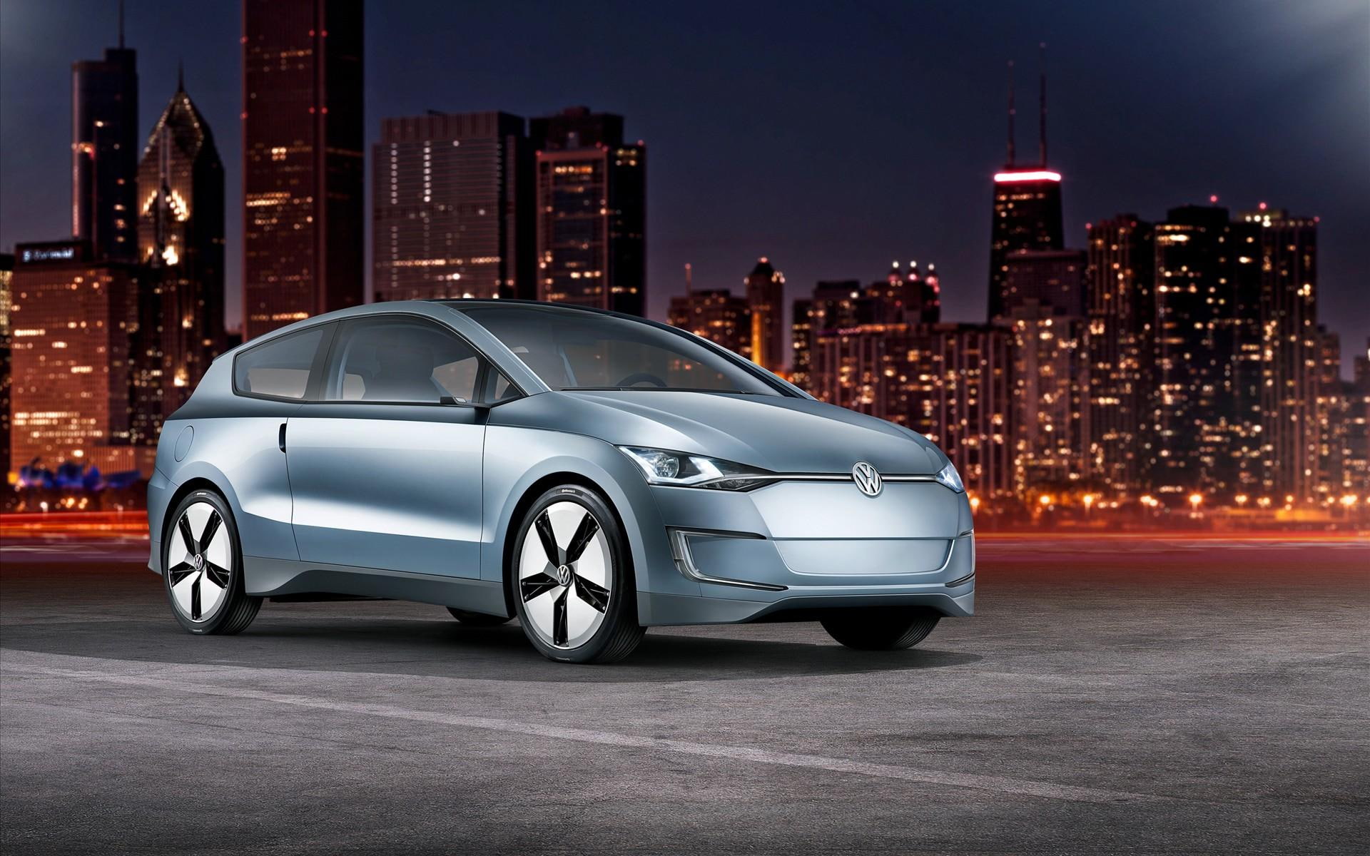 concept, hatchback, door, 2009, 1080P, lite, volkswagen, gray, HD Wallpaper