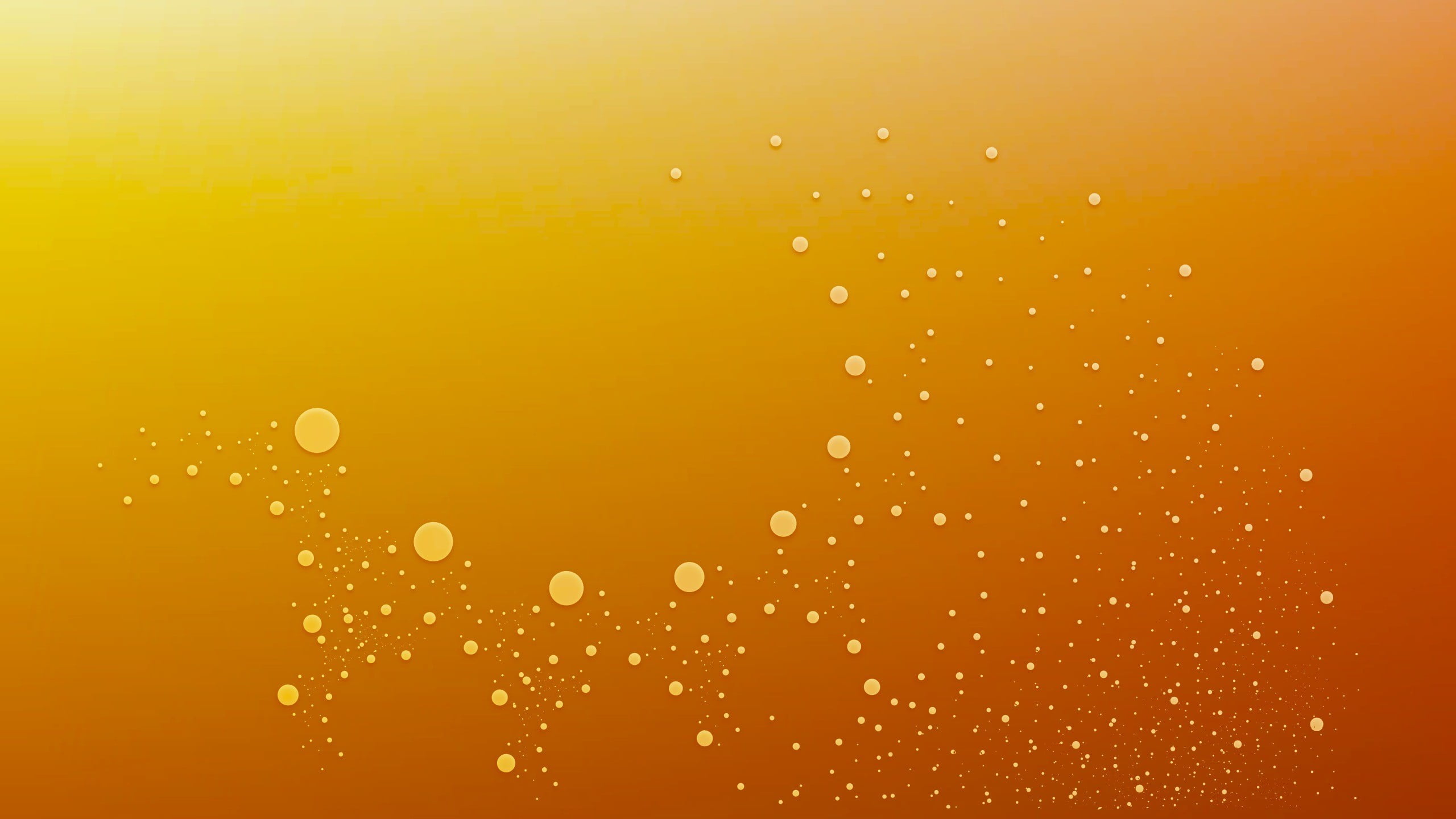 circle, abstract, yellow, refreshment, backgrounds, drink, geometric shape, no people, 2K, freshness, textured effect, drop, abstract backgrounds, wet, HD Wallpaper