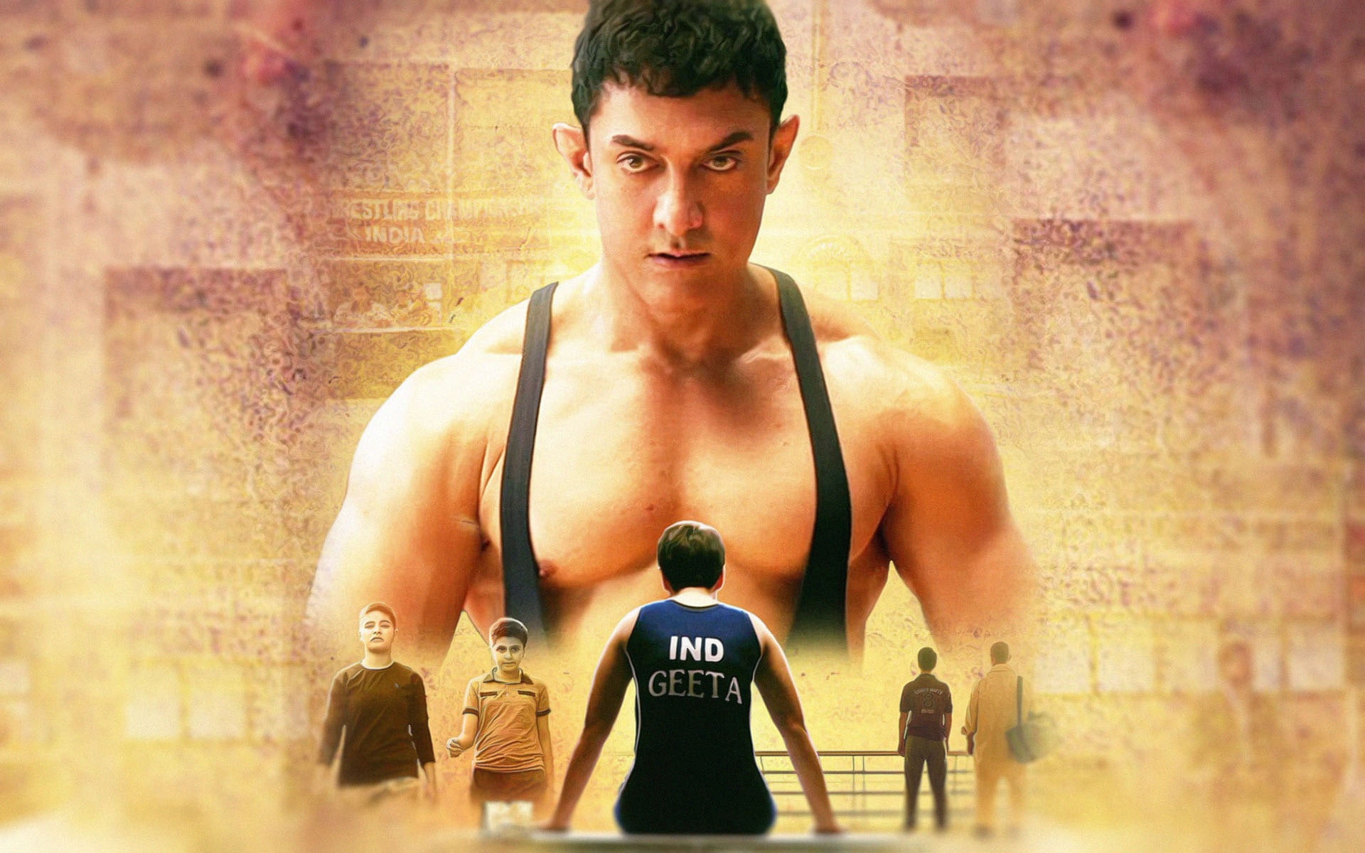 Bollywood, Dangal, Aamir Khan, 2016, 1080P, HD Wallpaper