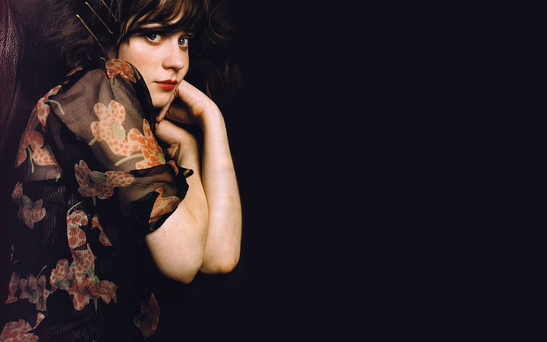 actress, women, Zooey Deschanel, 1080P, brunette, HD Wallpaper