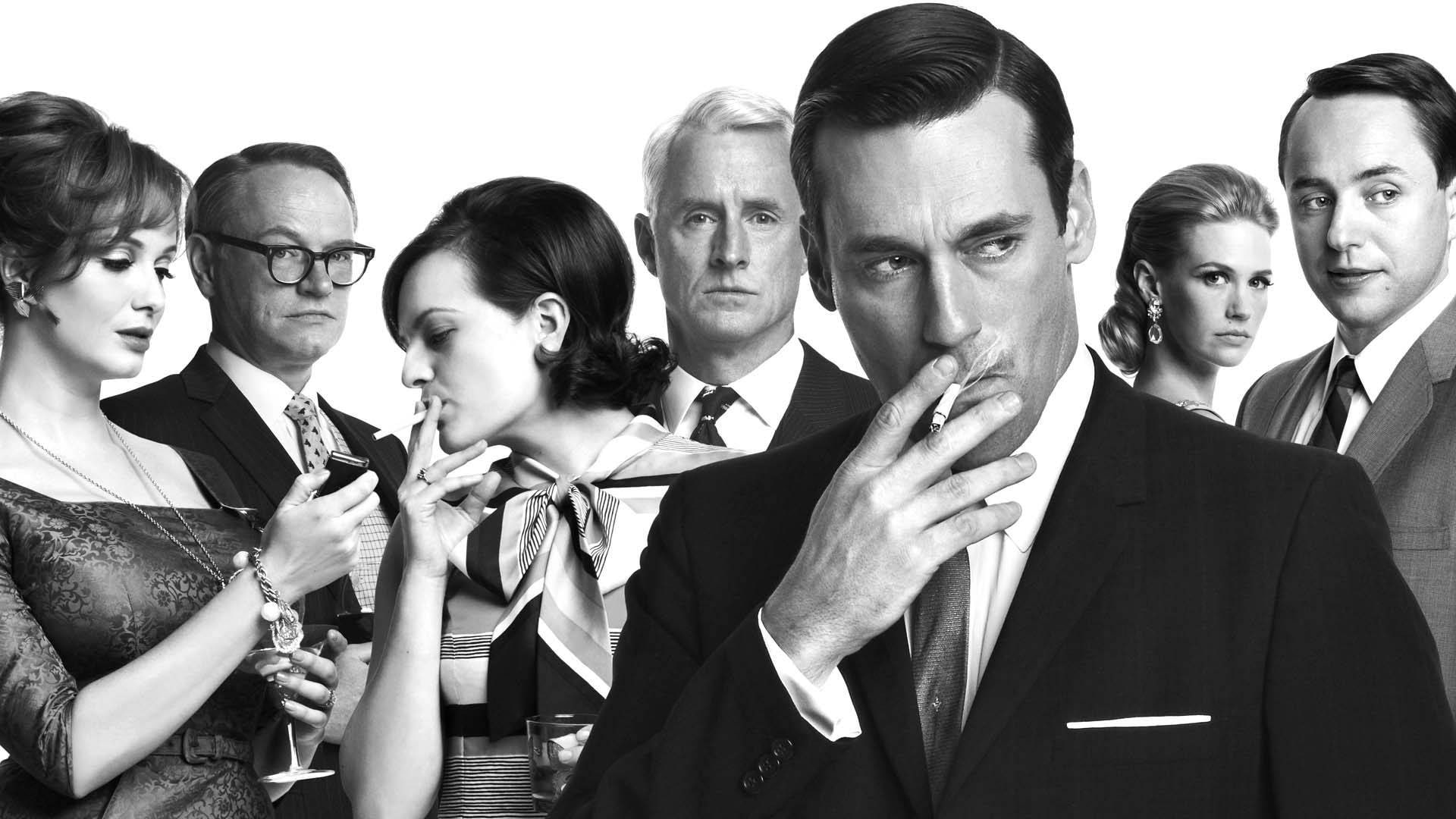 Don Draper, smoking, 1080P, Mad Men, HD Wallpaper