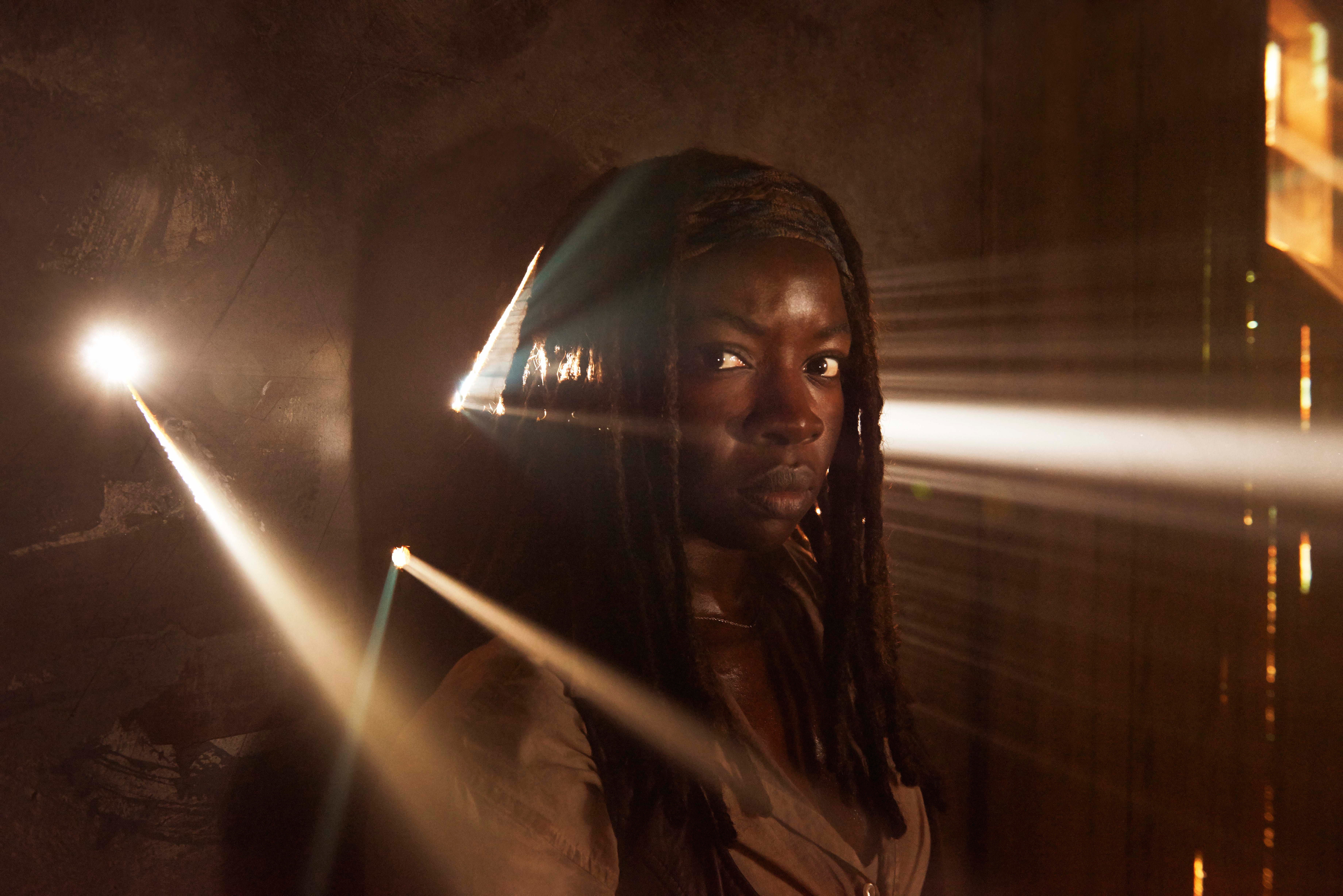 promo, 5K, the fifth season, The Walking Dead, Michonne, Danai Gurira, HD Wallpaper