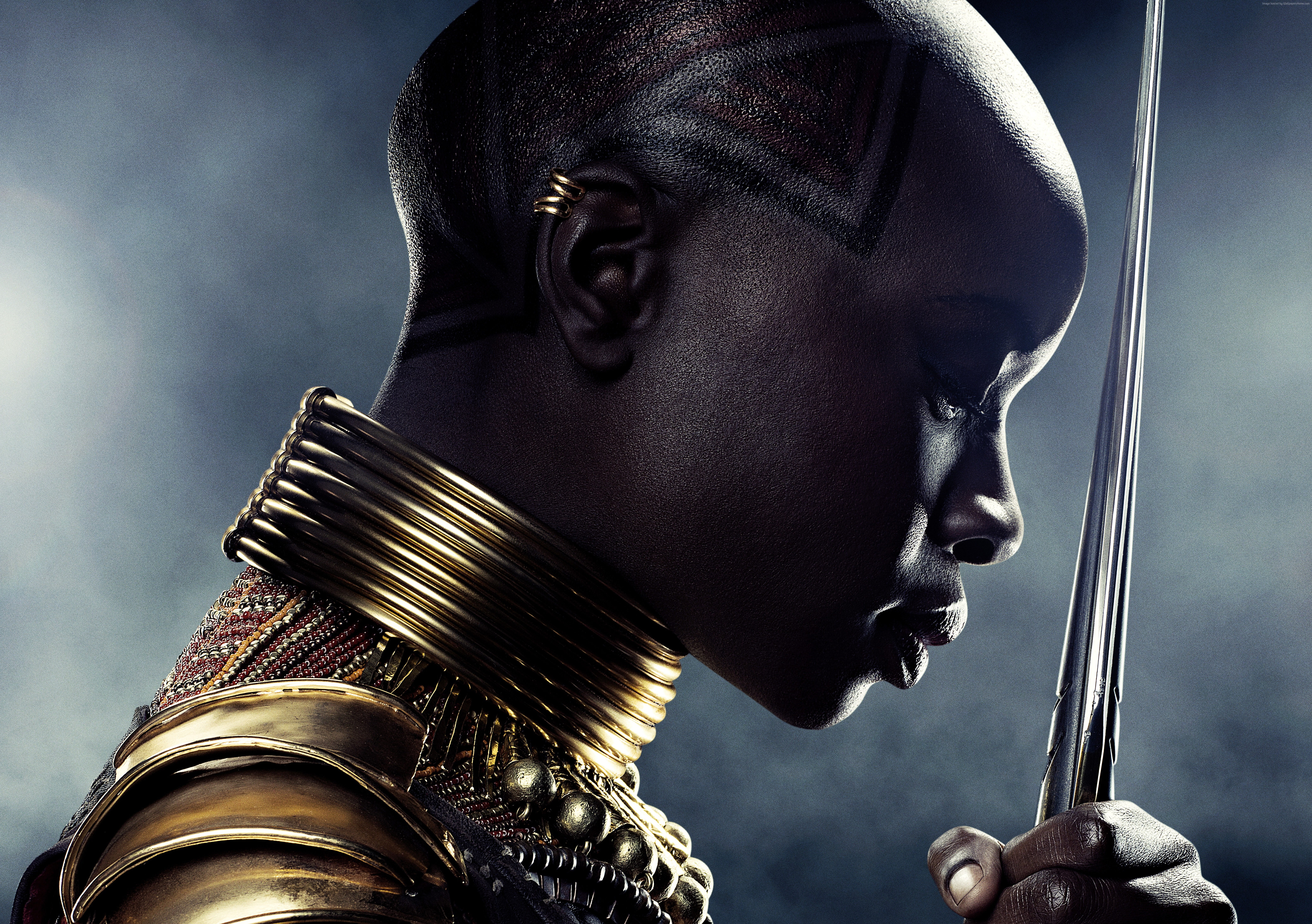 Black Panther, 5K, 5k, Danai Gurira, HD Wallpaper