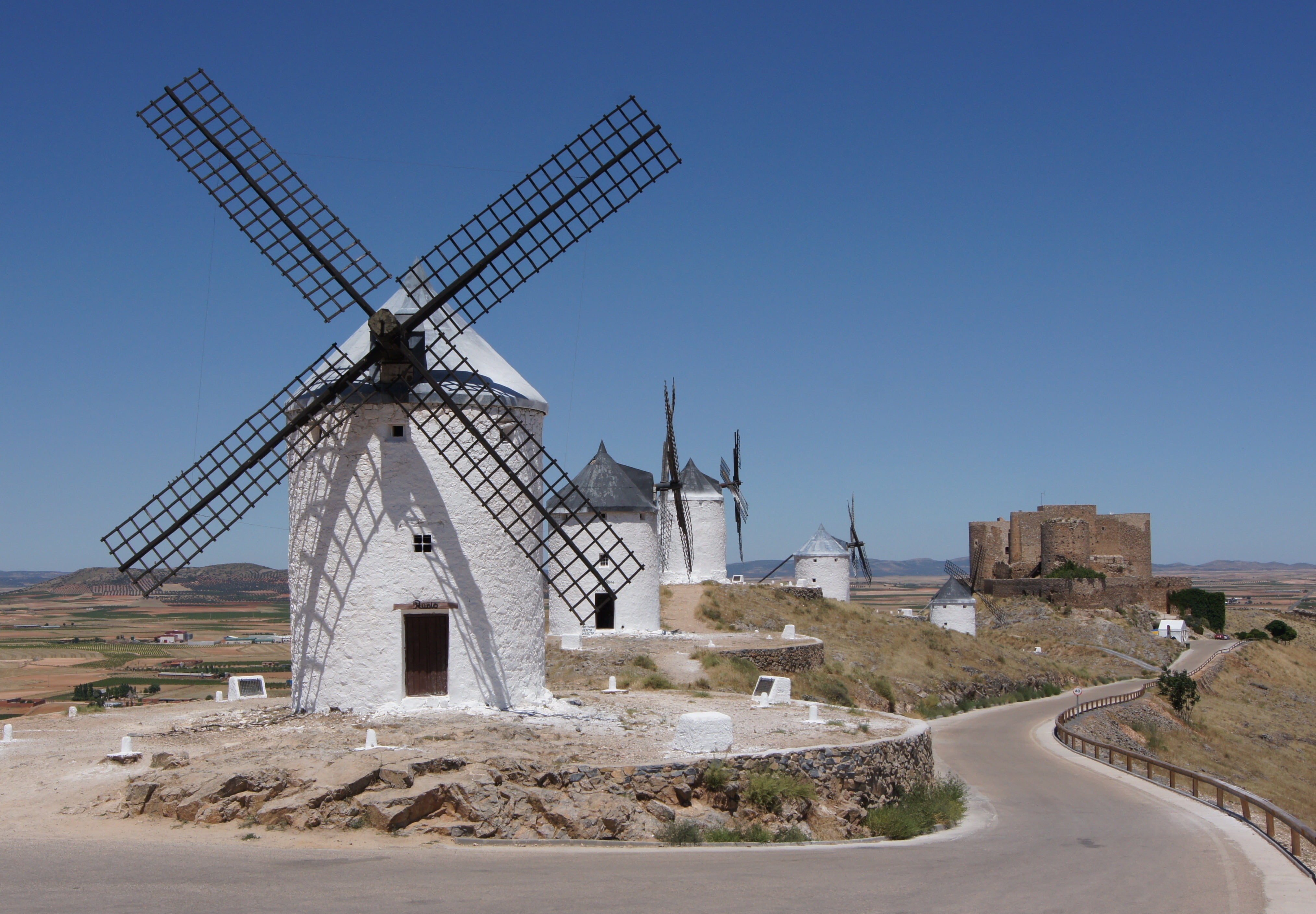 no people, outdoors, wind, wind power, building exterior, windräder, architecture, nature, blue, cultures, landscape, fuel and power generation, day, windmill, HD Wallpaper