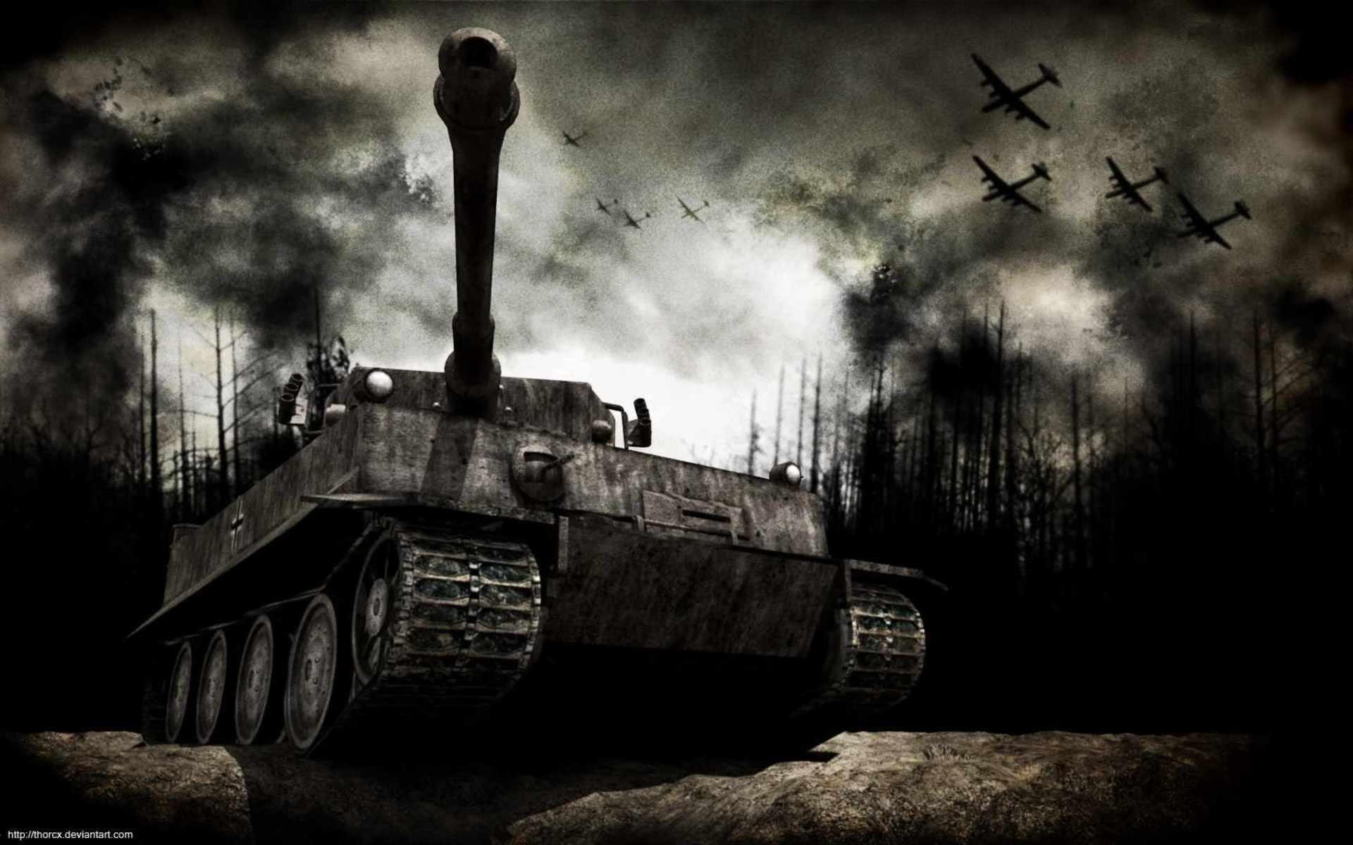 german tank, german, aircraft planes, tank, 1080P, panzer, world war, HD Wallpaper