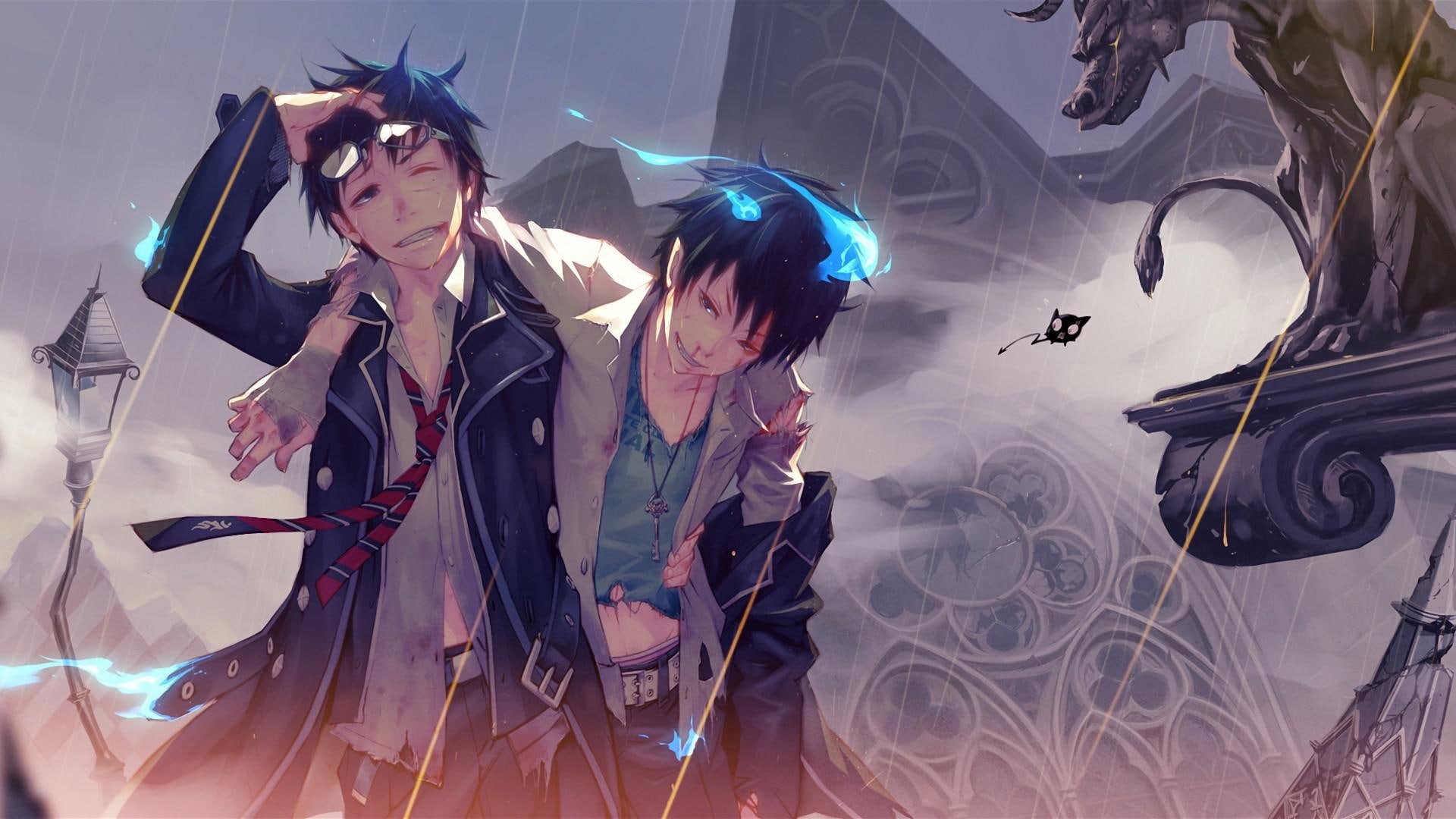 ao, anime, glory, nightcore glory!, 1080P, exorcist, nightcore, 1920x1080, HD Wallpaper