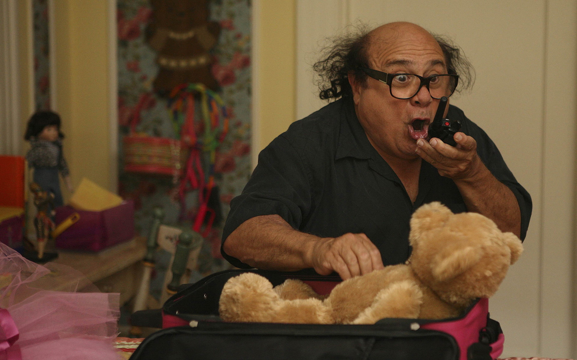 039, glasses, philadelphia, its always sunny in philadelphia, 1080P, danny, sunny, devito, HD Wallpaper