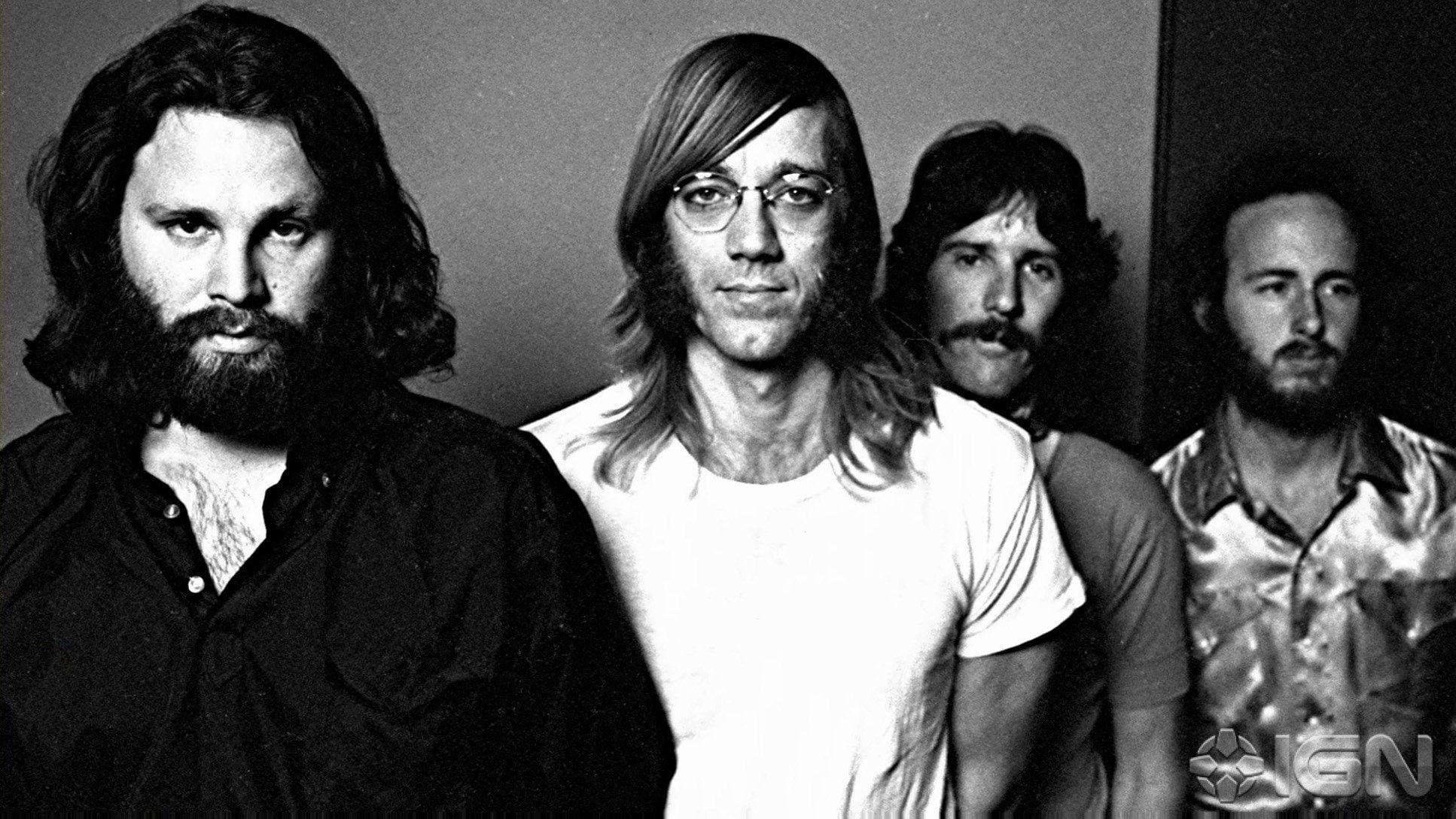 Rock And Roll, 1080P, music, monochrome, Jim Morrison, The Doors, HD Wallpaper