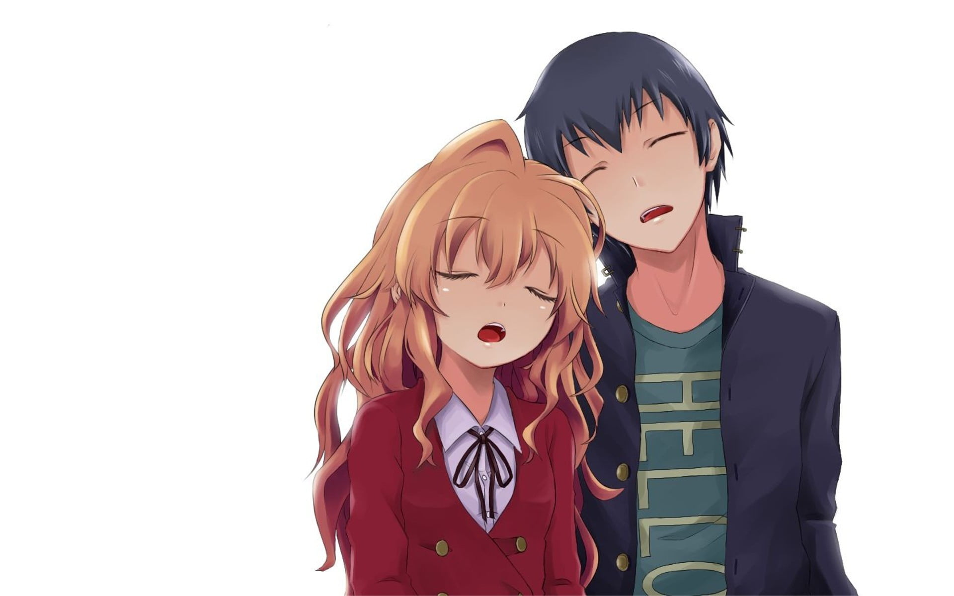 standing, young women, disguise, representation, mask - disguise, women, hairstyle, indoors, teenager, Toradora!, copy space, young adult, people, studio shot, HD Wallpaper