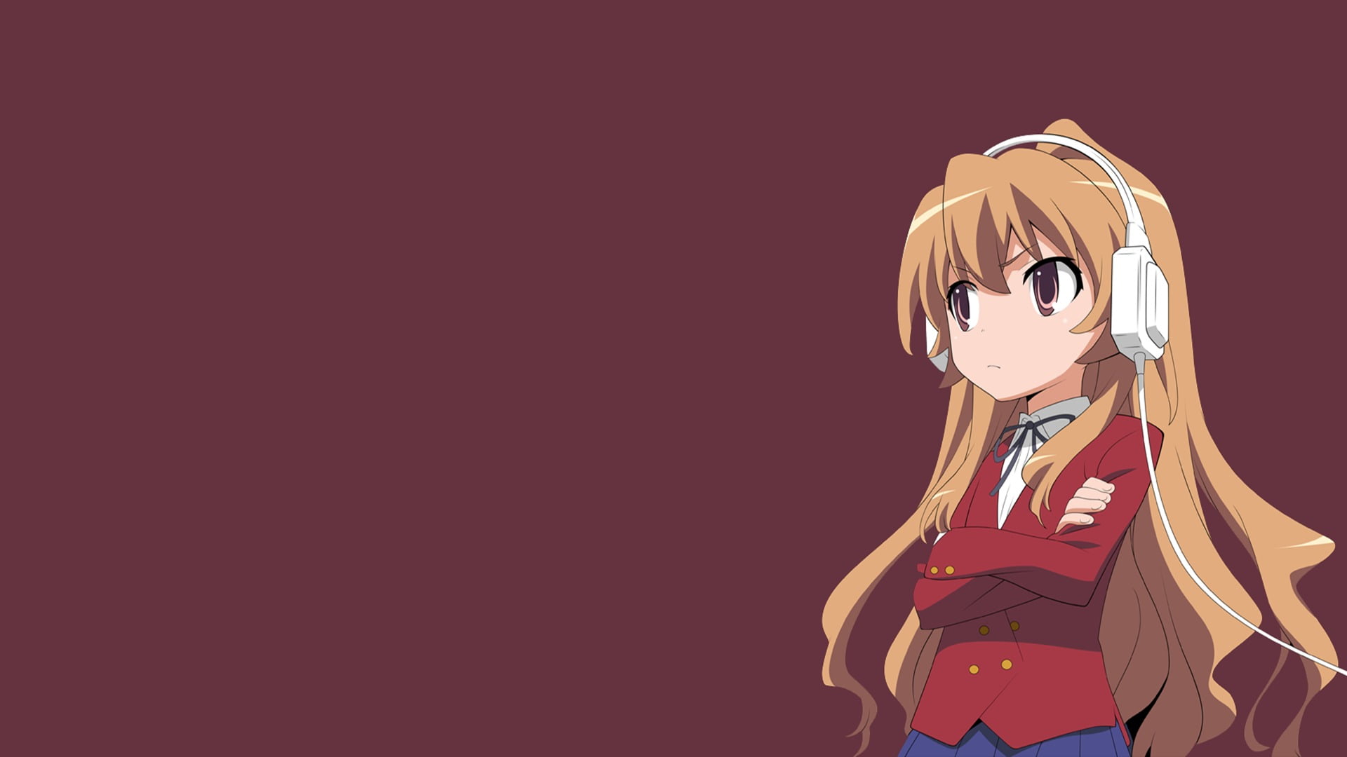 male likeness, mask - disguise, toy, art and craft, Aisaka Taiga, clothing, copy space, Toradora!, simple background, indoors, no people, representation, HD Wallpaper