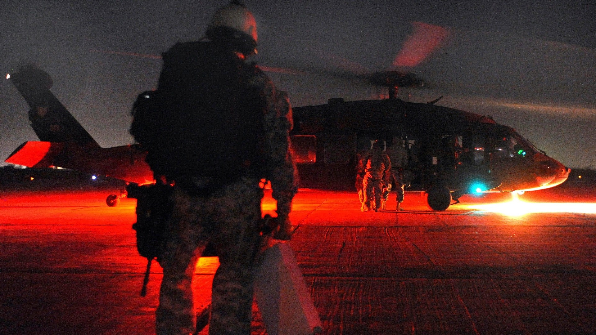 soldier, 1080P, special forces, helicopters, military aircraft, military, aircraft, Sikorsky UH-60 Black Hawk, HD Wallpaper