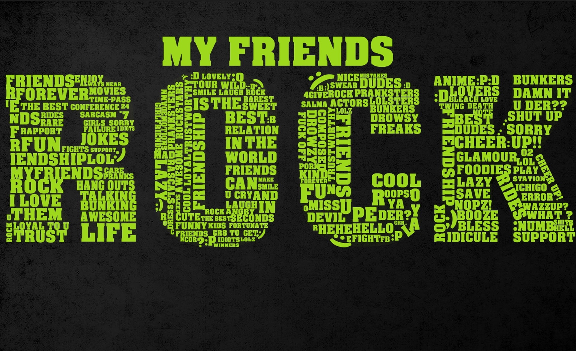 internet, computer equipment, pattern, Friendship, sign, art, communication, text, green, Rock, Artistic, computer language, Typography, computer, indoors, HD Wallpaper