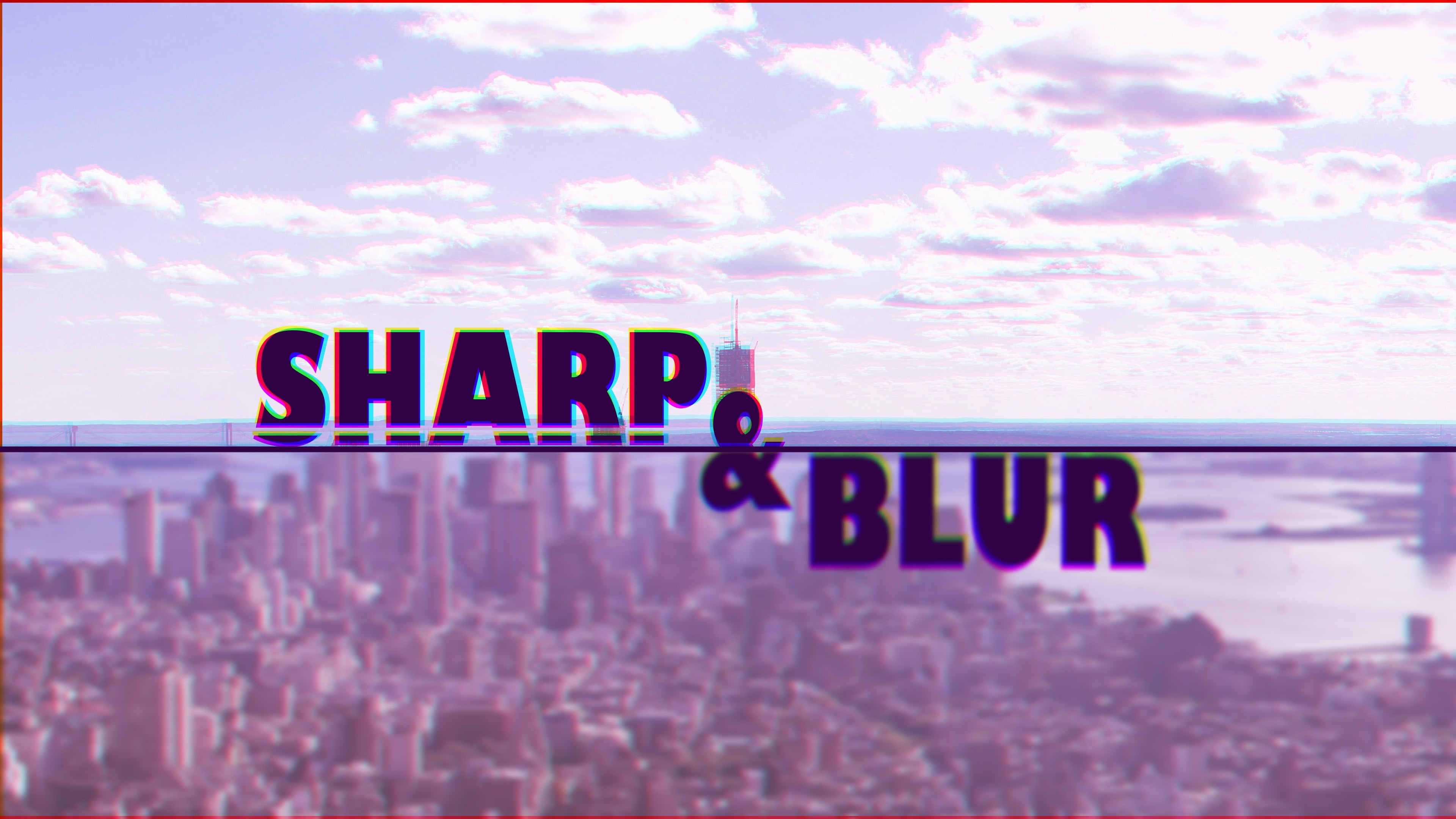 western script, single word, blurred, day, cloud - sky, advertisement, anaglyph 3D, message, sky, no people, nature, auto post production filter, consumerism, HD Wallpaper