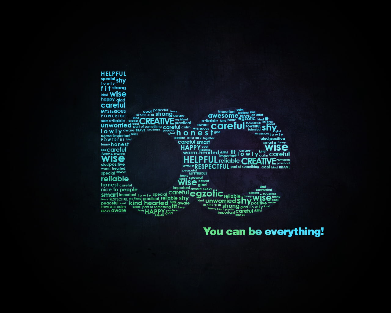 Typography, Simple Background, motivational, Word Clouds, 720P, HD Wallpaper