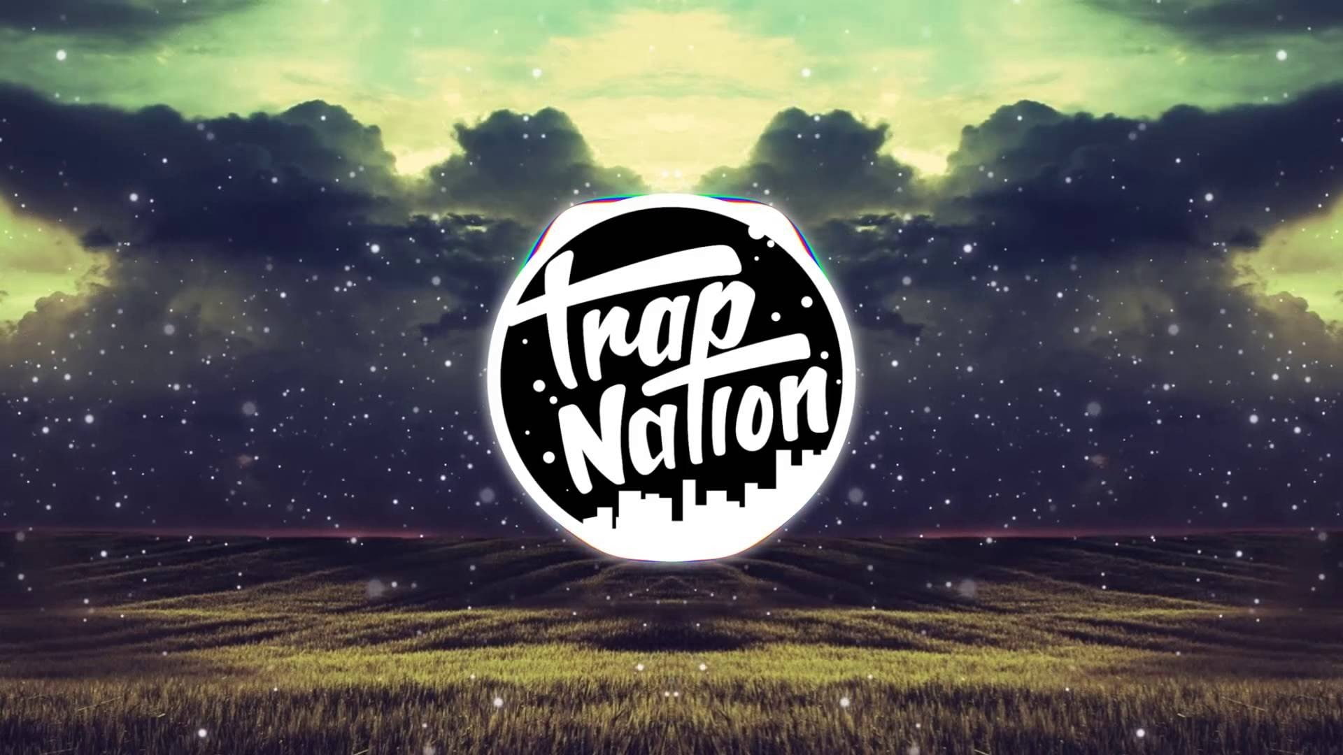 transportation, cloud - sky, warning sign, sky, trap music trap nation, no people, field, road, plant, road sign, western script, message, night, car, outdoors, HD Wallpaper