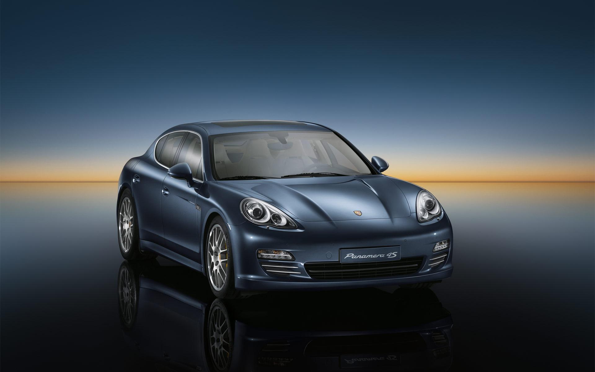 s, panamera, sedan, cars, 1080P, silver, porche, porsche, HD Wallpaper