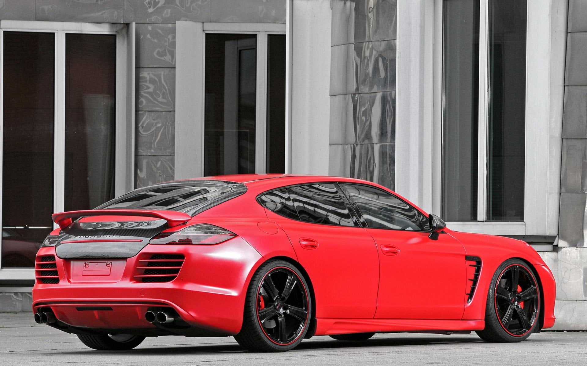 red, 1920x1200, porsche, panamera, sedan, cars, 1080P, porsche panamera, HD Wallpaper