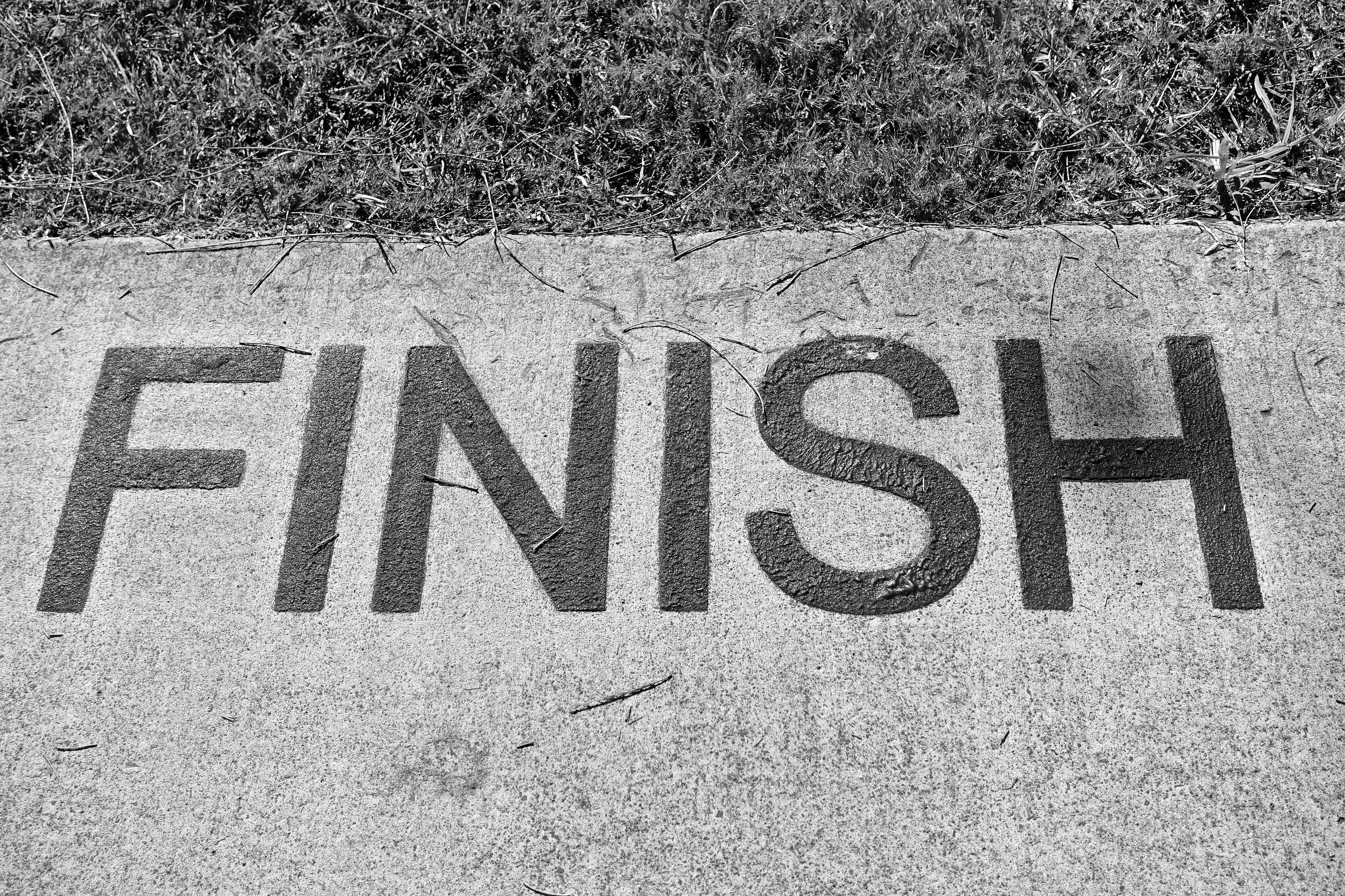 street, completion, writing, sunlight, end, road, grass, communication, text, single word, capital letter, day, western script, outdoors, sign, no people, HD Wallpaper