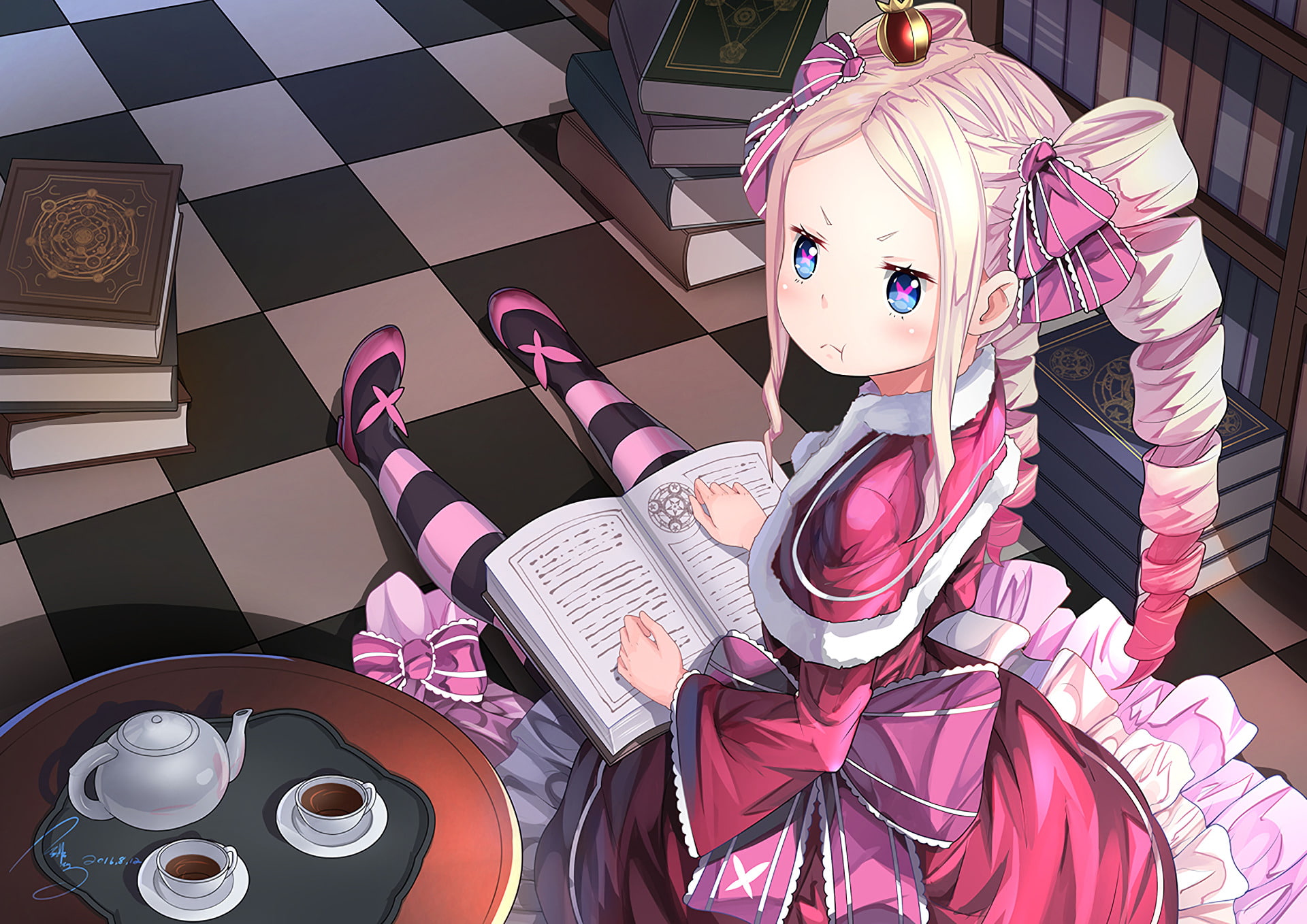 1080P, Anime, Beatrice (Re:ZERO), Re:Zero, Re:ZERO -Starting Life in Another World-, HD Wallpaper