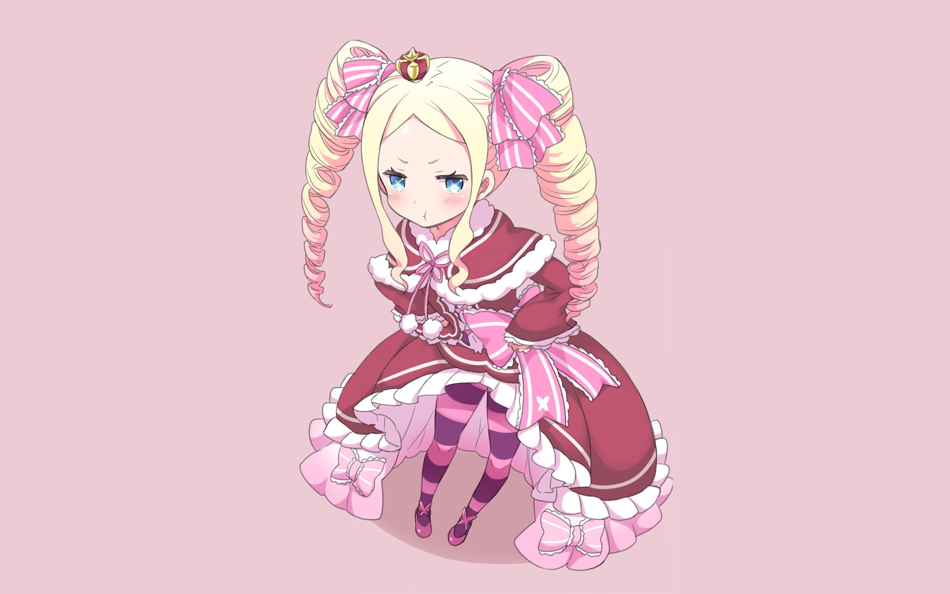 Re:ZERO -Starting Life in Another World-, Beatrice (Re:ZERO), Anime, 1080P, HD Wallpaper