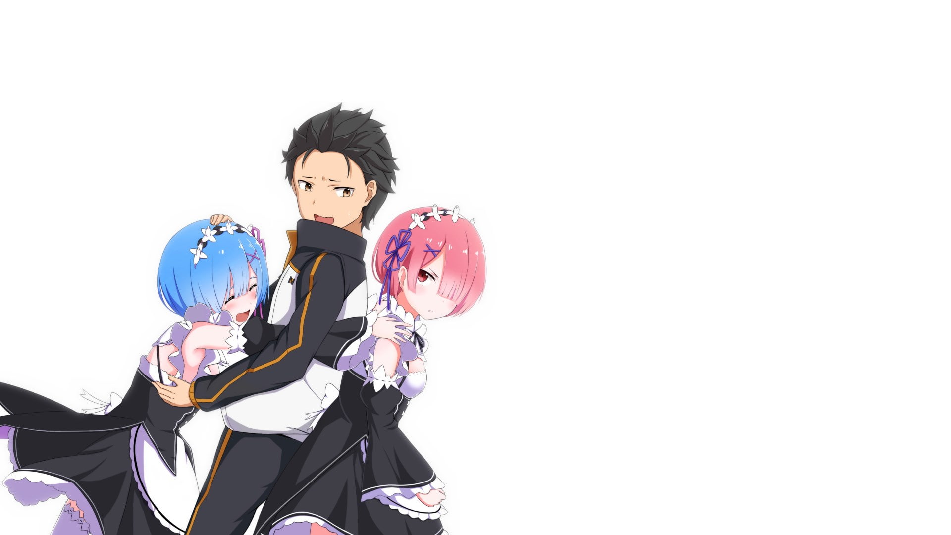rezero starting life in another world, 1080P, HD Wallpaper