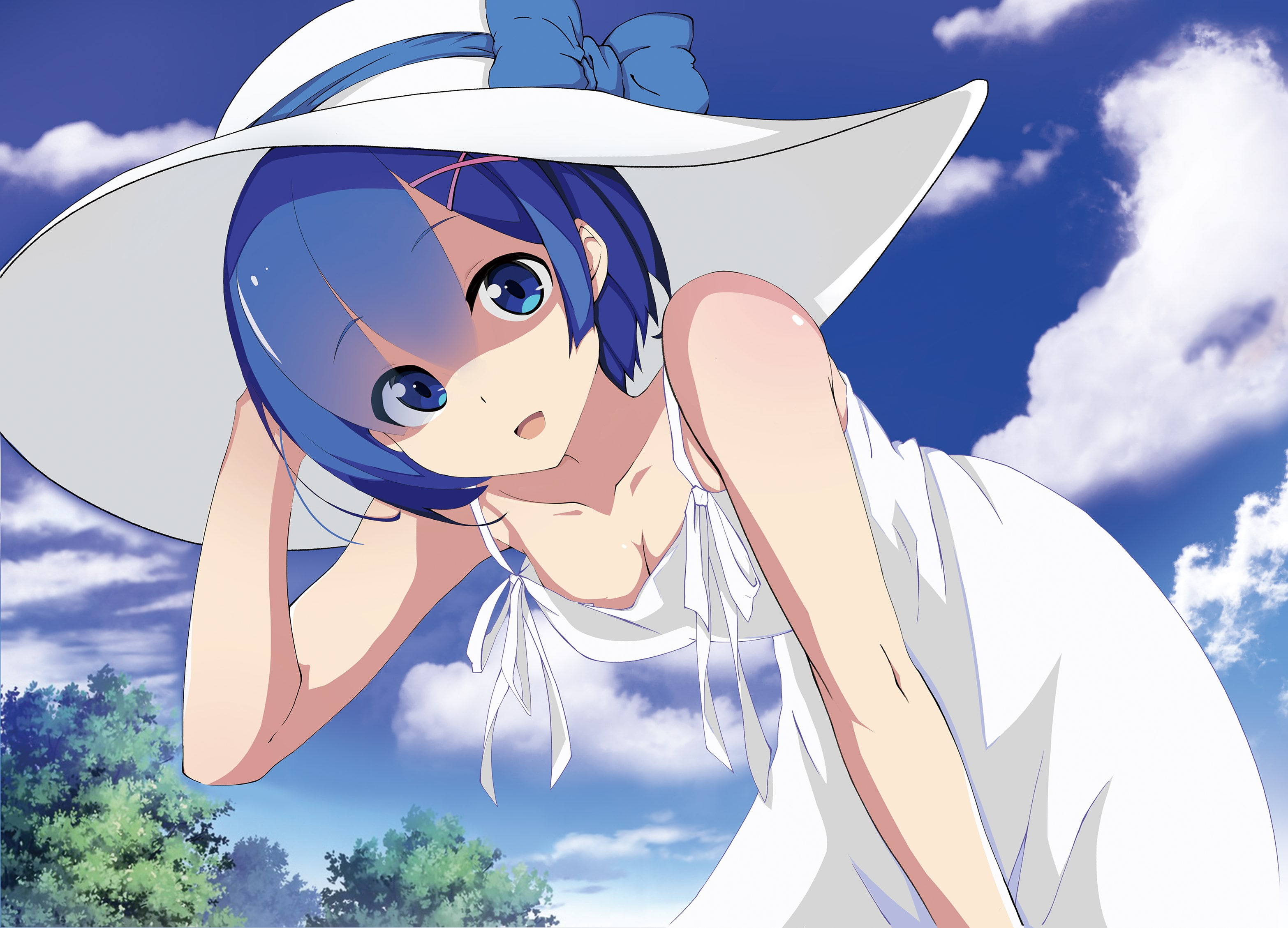 2K, rezero starting life in another world, HD Wallpaper