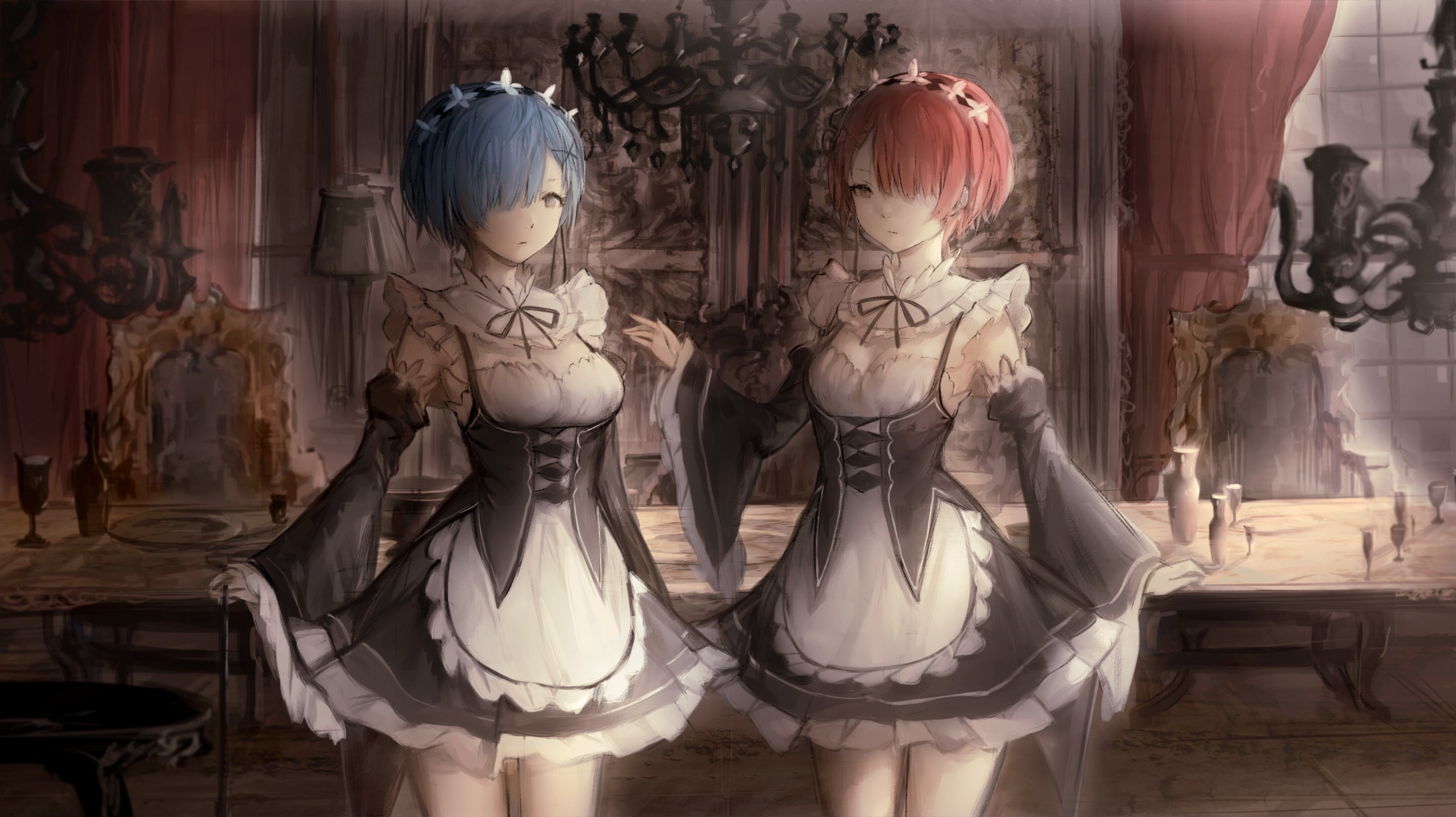 still life, creativity, no people, male likeness, day, 2K, rezero starting life in another world, man made object, mannequin, human representation, retail, HD Wallpaper