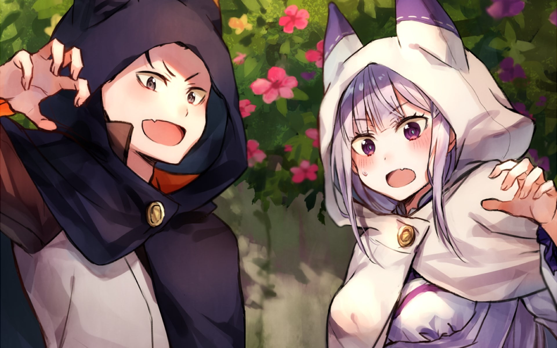 rezero starting life in another world, 1080P, HD Wallpaper