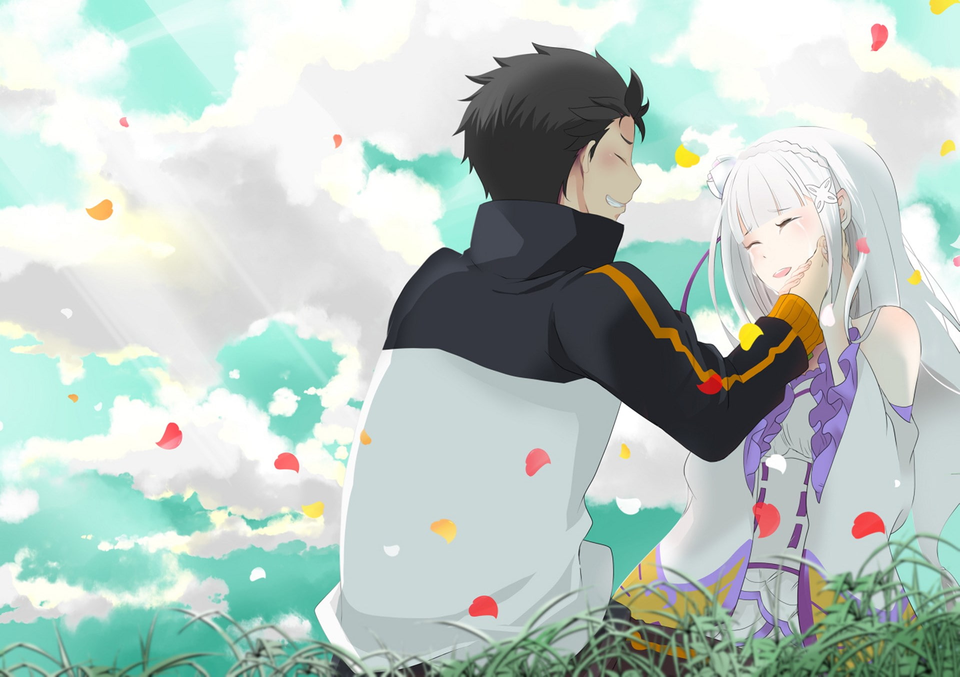 rezero starting life in another world, 1080P, HD Wallpaper