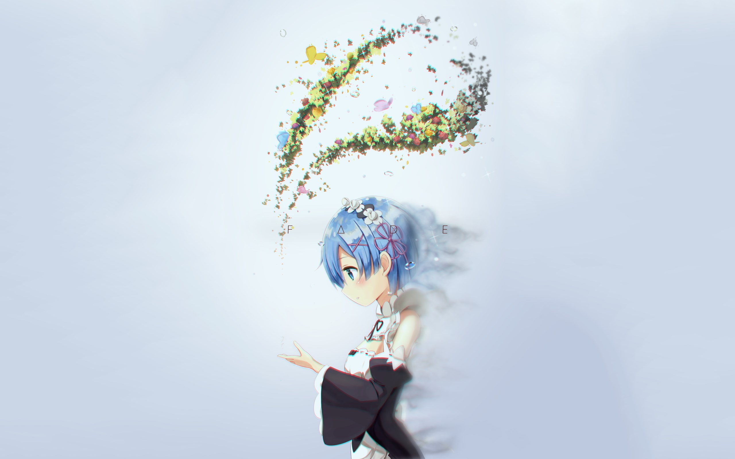 2K, rezero starting life in another world, HD Wallpaper
