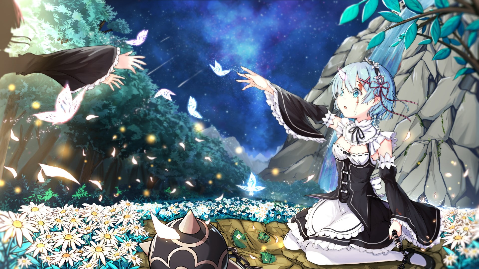 rezero starting life in another world, 1080P, HD Wallpaper
